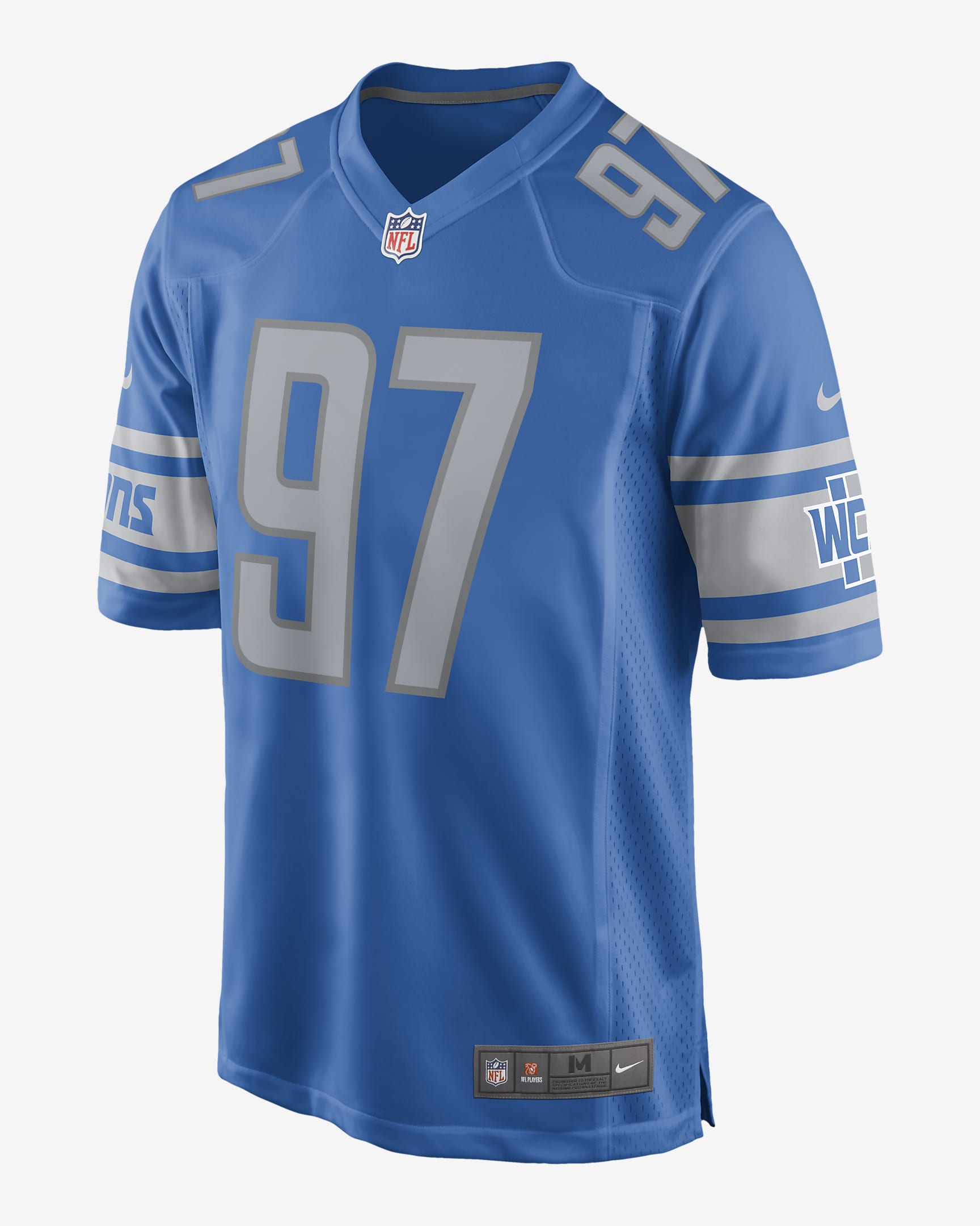 Jersey de fútbol americano Game para hombre NFL Detroit Lions (Aidan