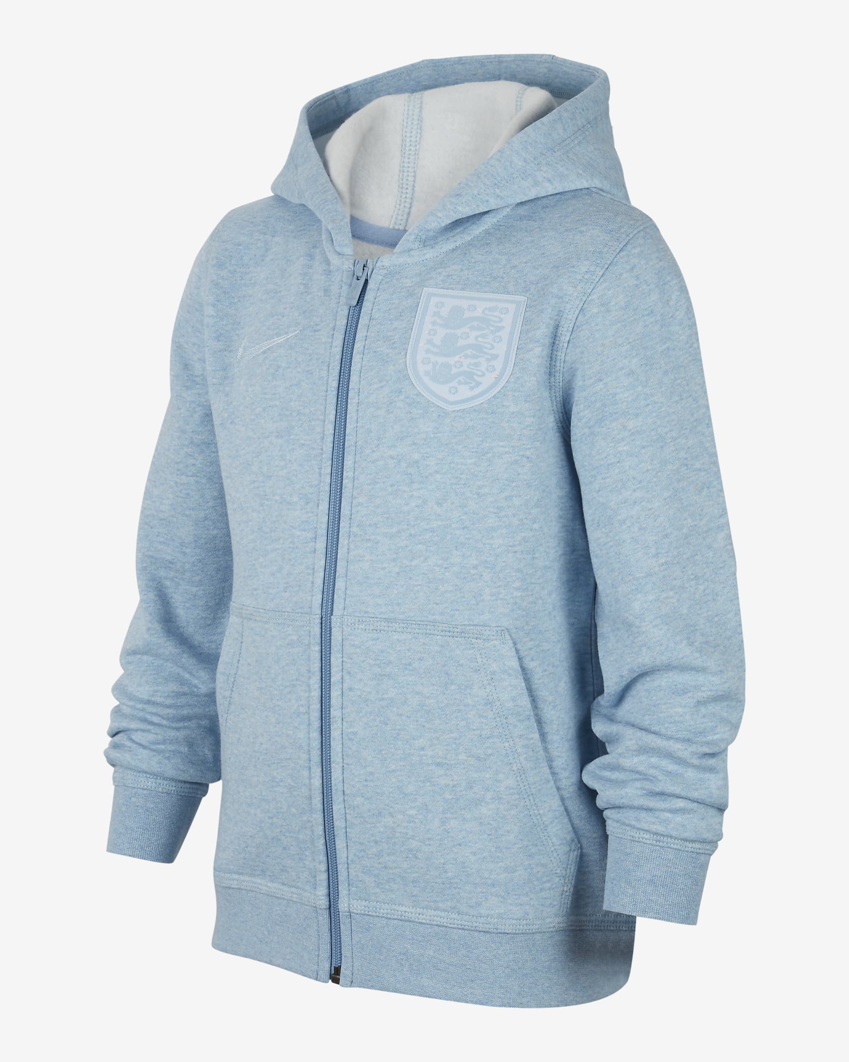 England Club Fleece Older Kids' FullZip Hoodie. Nike IL