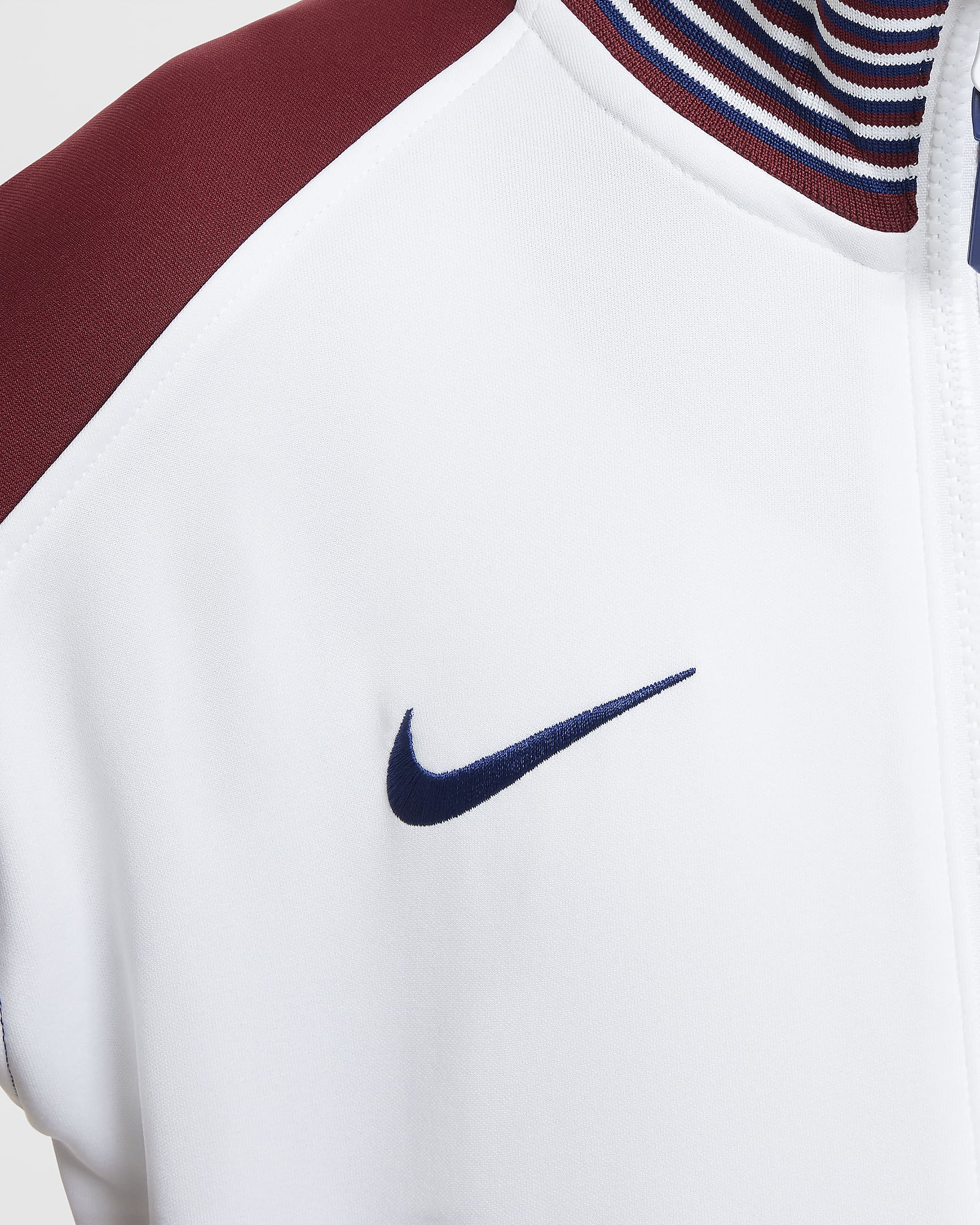 Veste de foot Nike Dri-FIT Angleterre Academy Pro Domicile pour ado - Blanc/Team Red/Blue Void