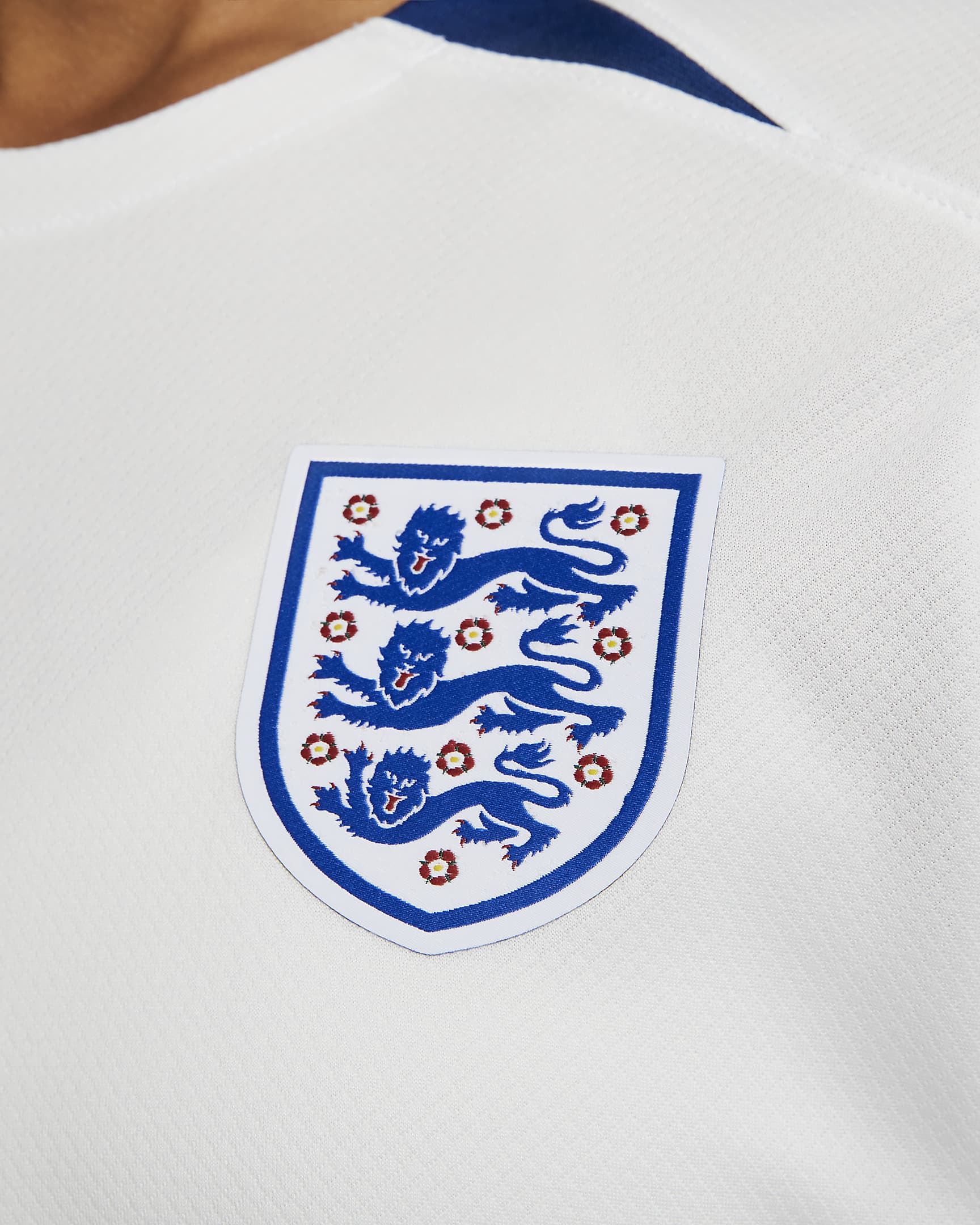 England 2023 Stadium Home Women's Nike Dri-FIT Football Shirt - Summit White/Gym Blue/Gym Blue