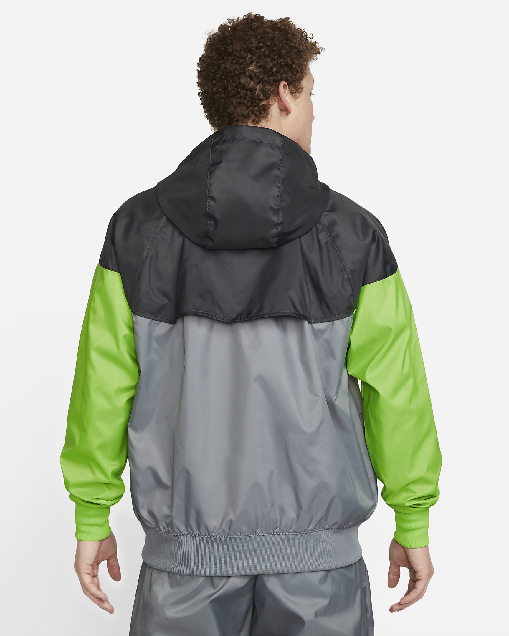 women's nike sportswear windrunner long hooded wind jacket