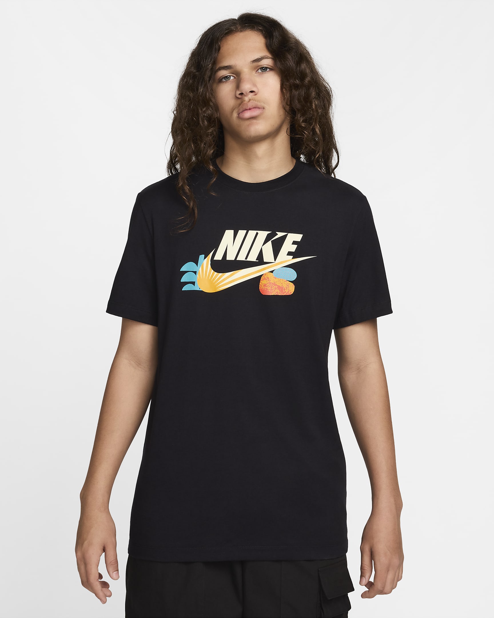 T-shirt Nike Sportswear pour Homme - Noir