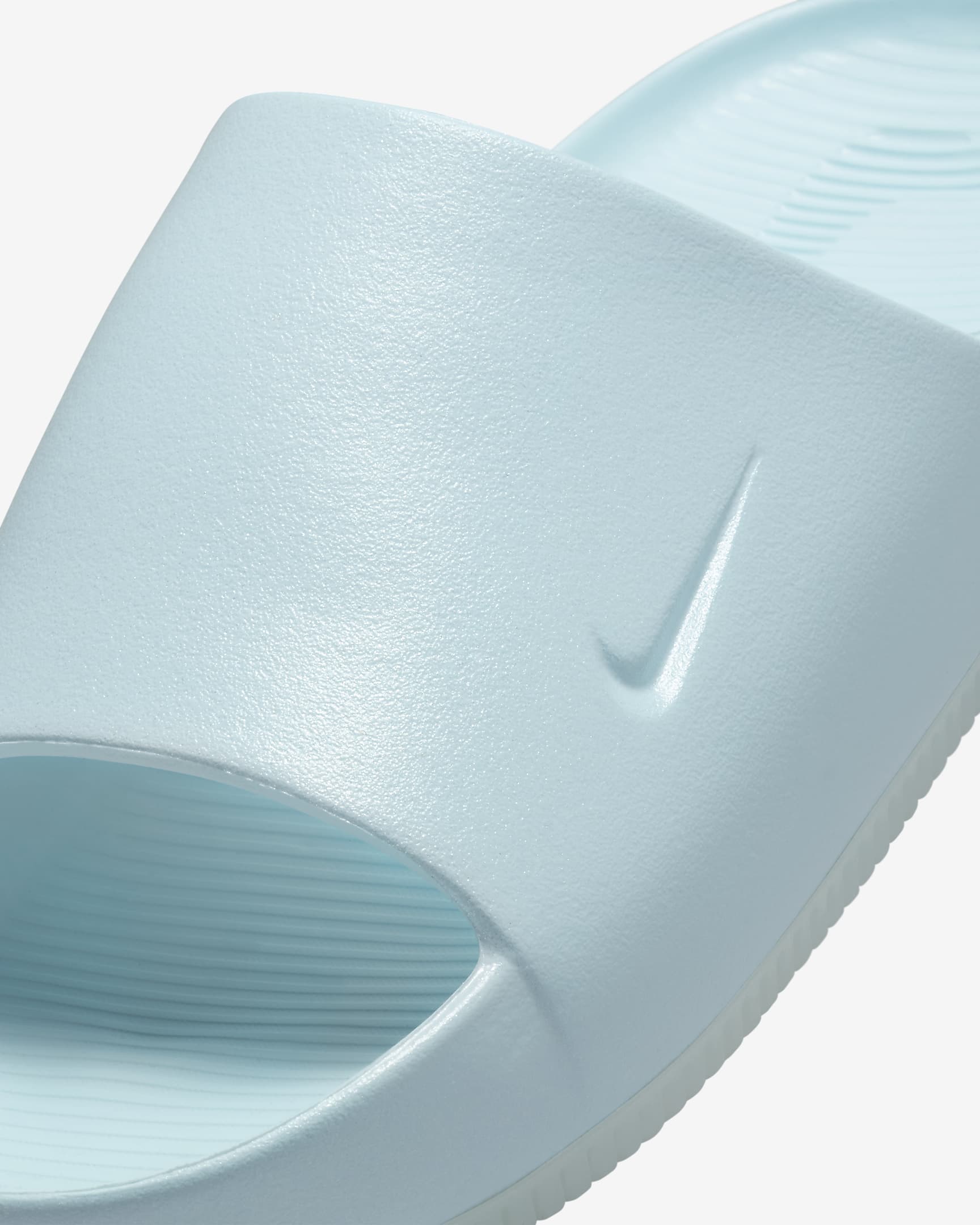 Nike Calm SE Slides (Damen) - Glacier Blue/Glacier Blue