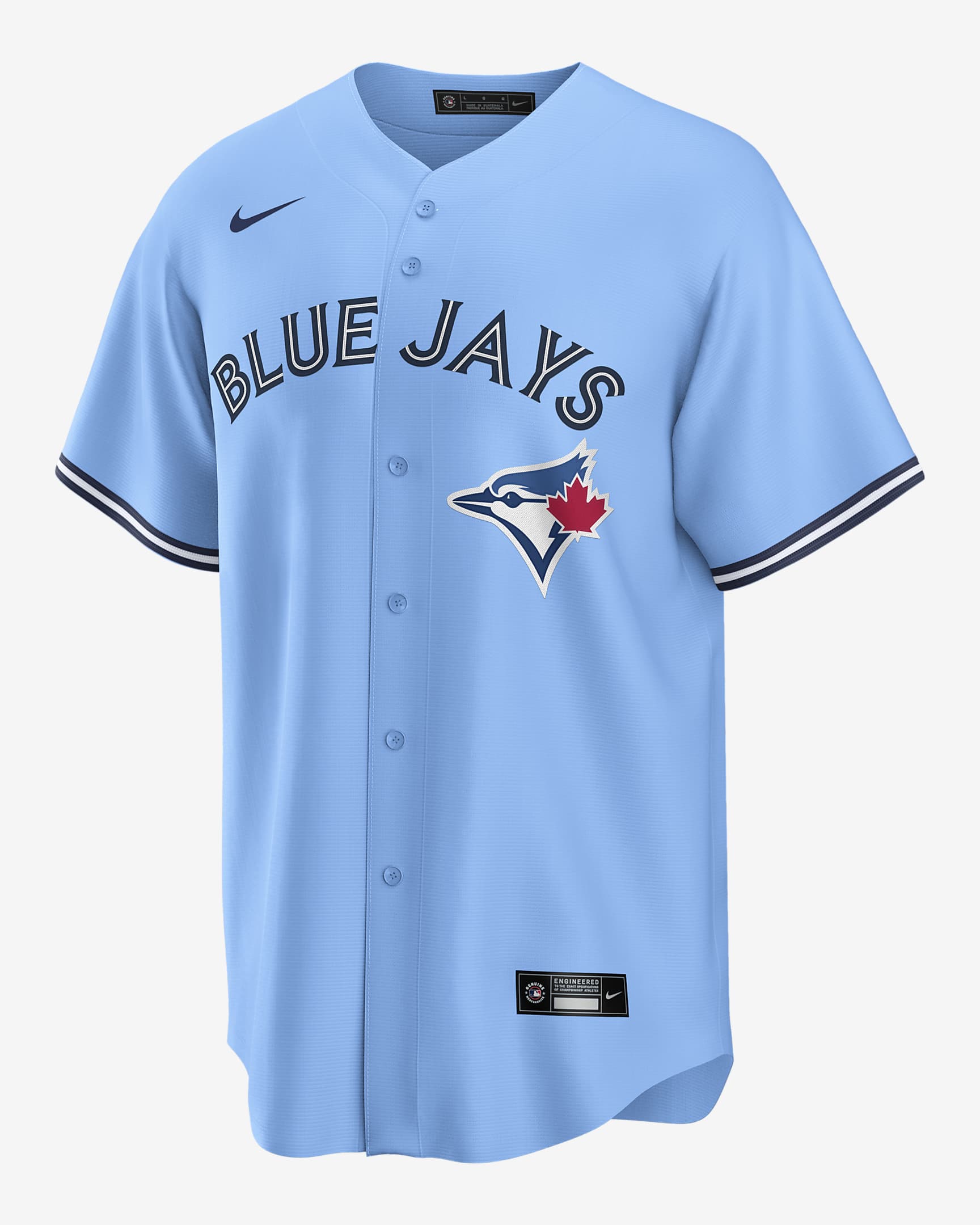MLB Toronto Blue Jays Men's Replica Baseball Jersey - Powder Blue