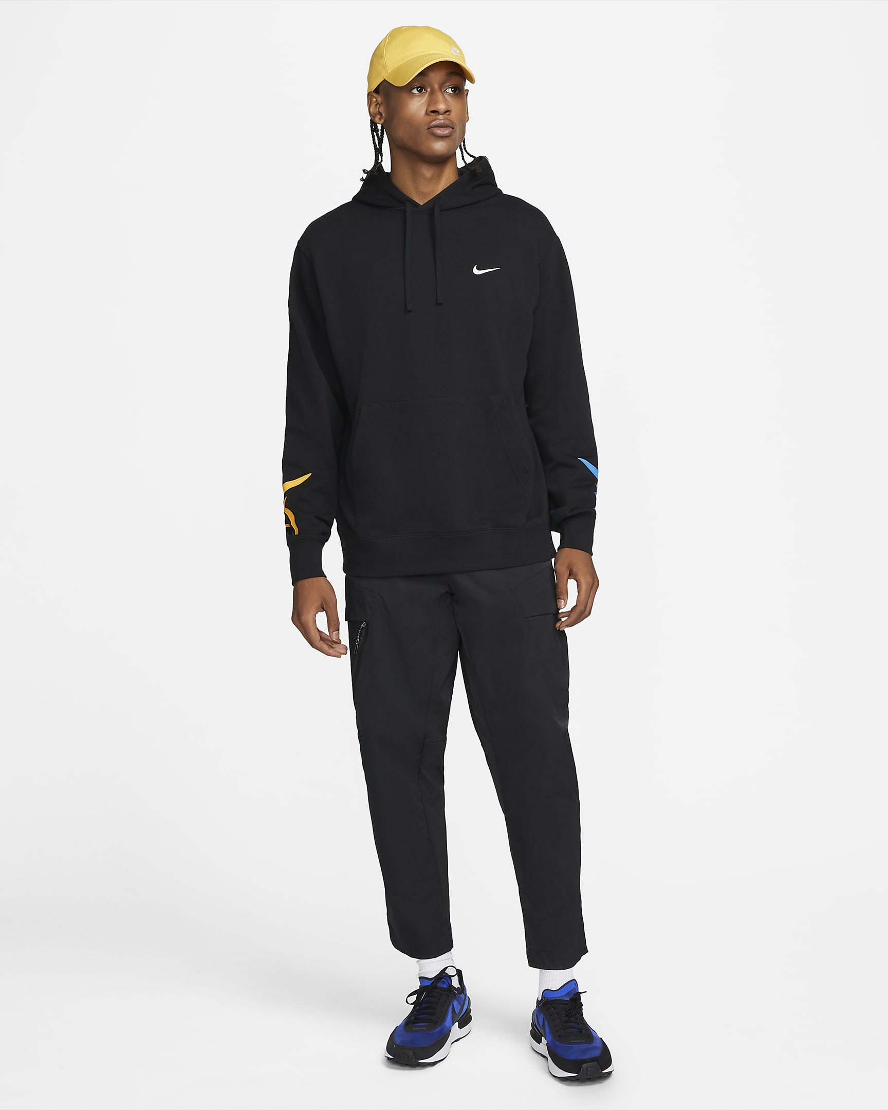 Nike Sportswear Men's French Terry Pullover Hoodie. Nike JP