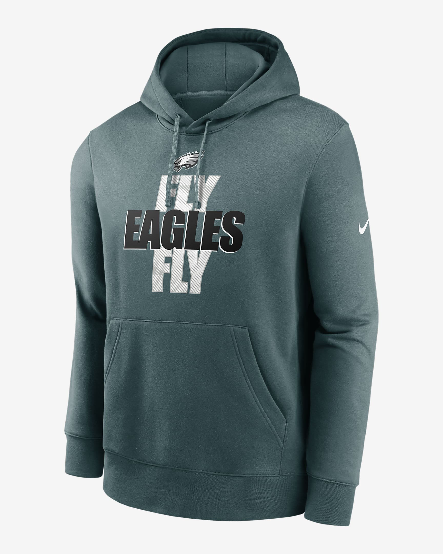 Nike Club Fleece (NFL Eagles) Men's Pullover Hoodie. Nike.com