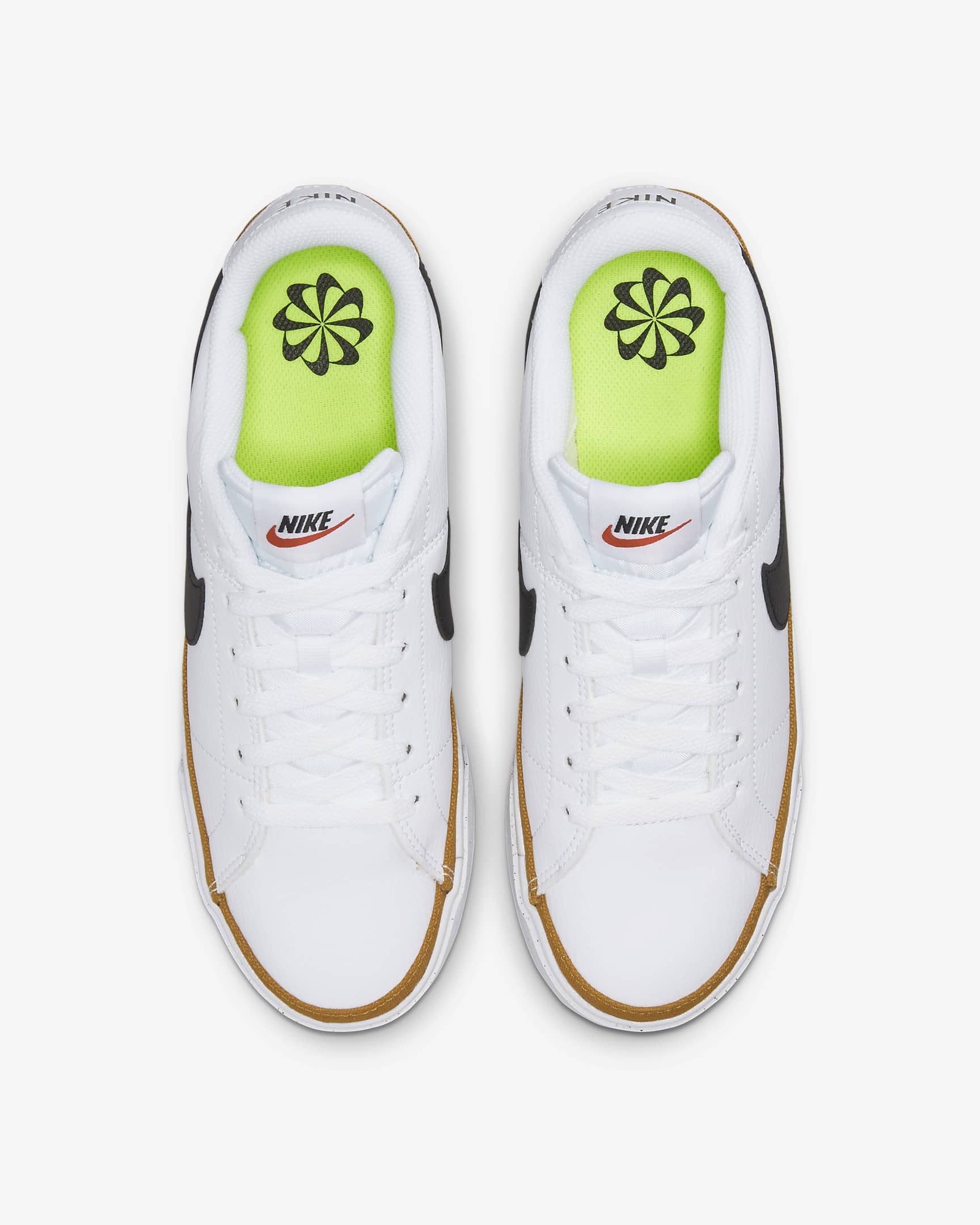 NikeCourt Legacy Next Nature Women's Shoes - White/Desert Ochre/Team Orange/Black