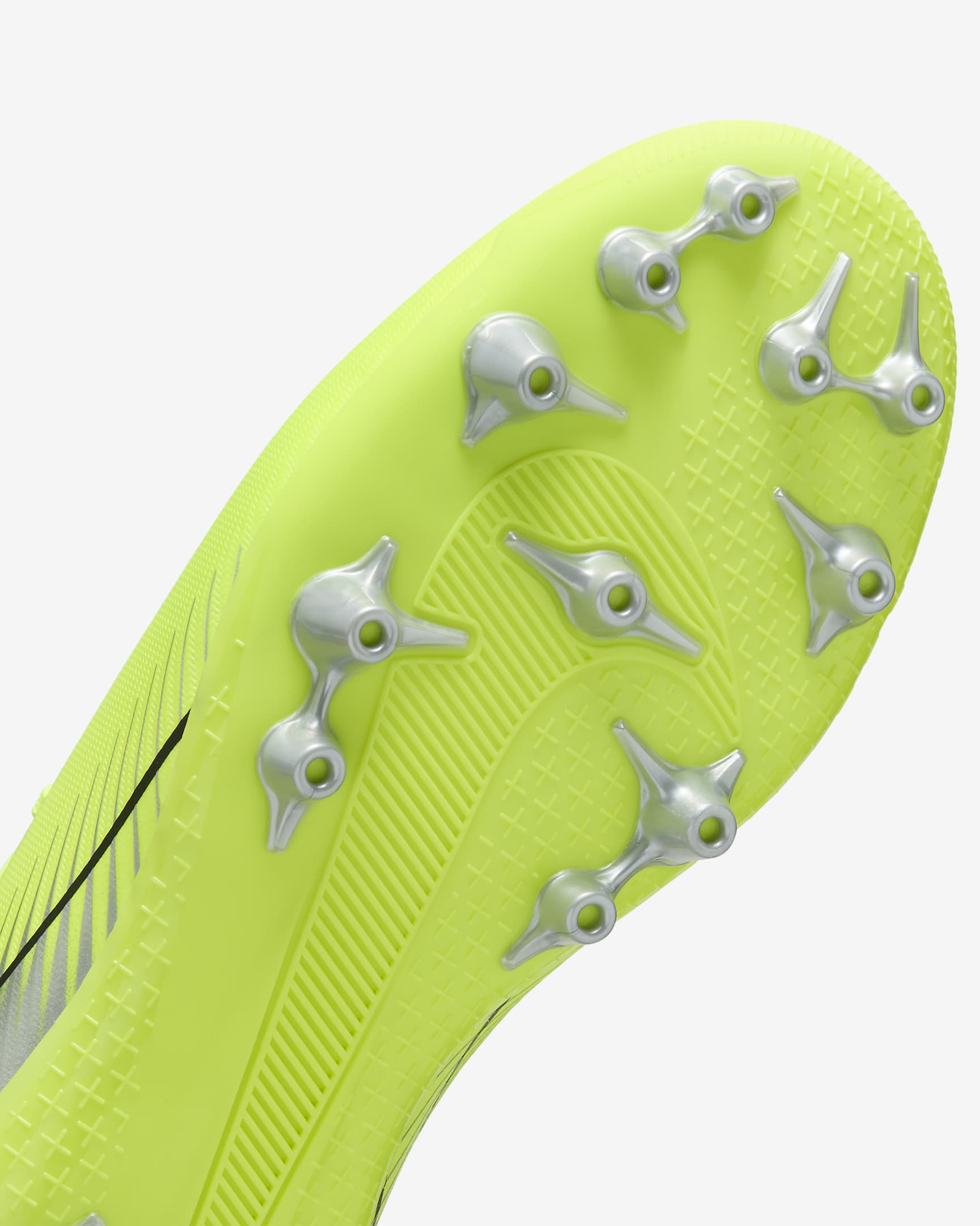 Nike Jr. Mercurial Vapor 16 Academy AG alacsony szárú futballcipő gyerekeknek/nagyobb gyerekeknek - Volt/Fekete