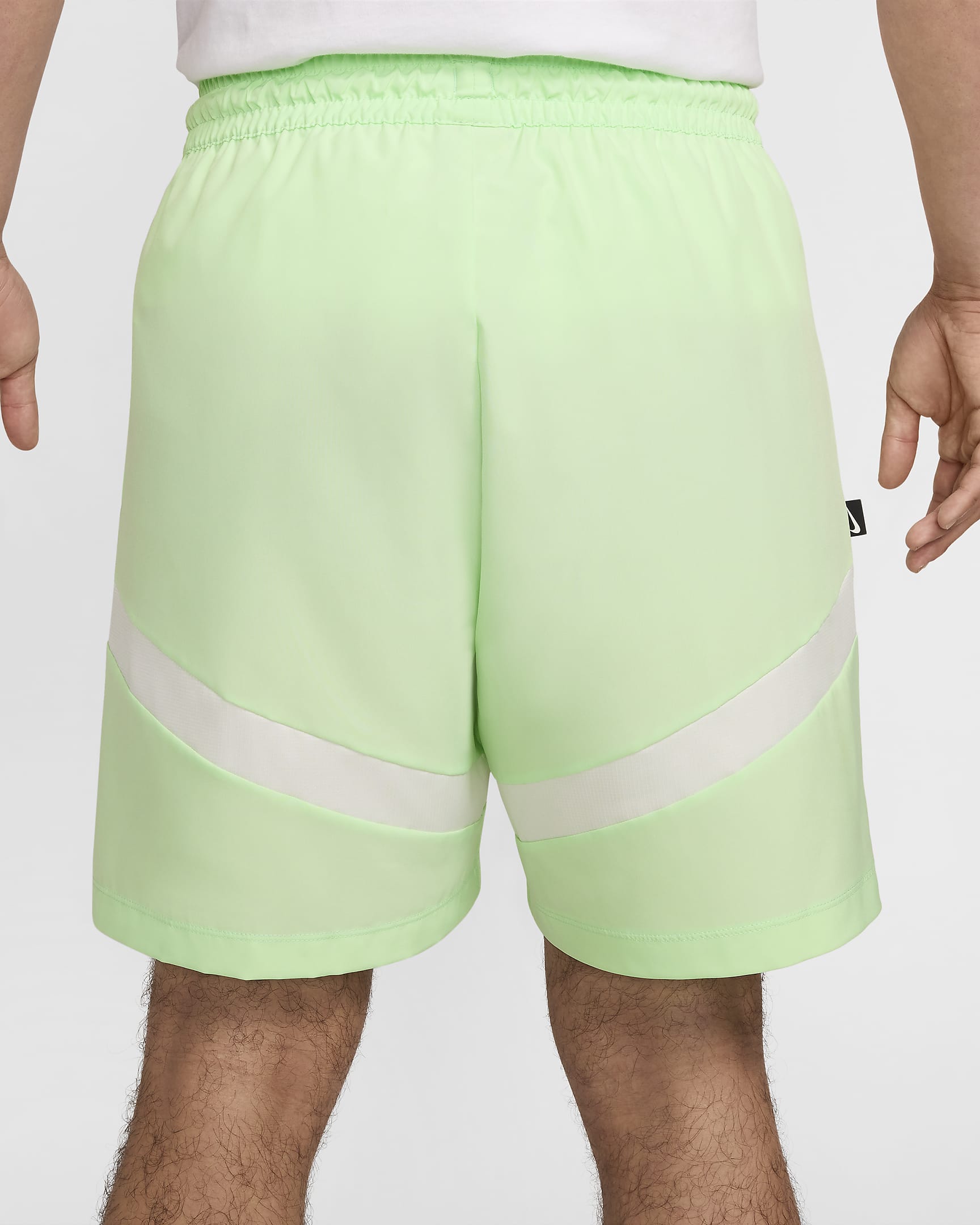 Nike Icon Men's 6" Dri-FIT Woven Basketball Shorts - Vapor Green/Vapor Green/Sail/Iron Grey