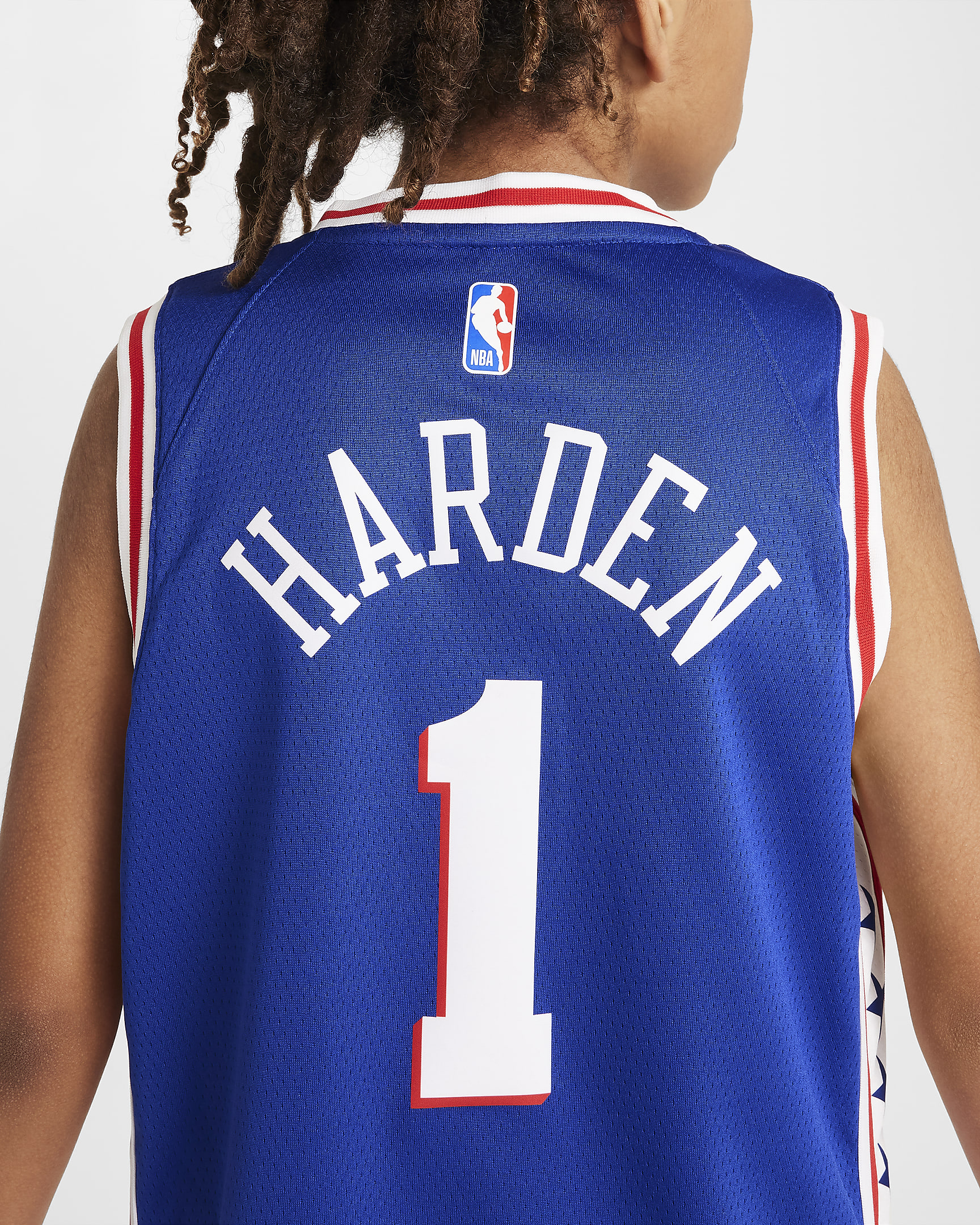 James Harden Philadelphia 76ers 2022/23 Icon Edition Older Kids' (Boys ...