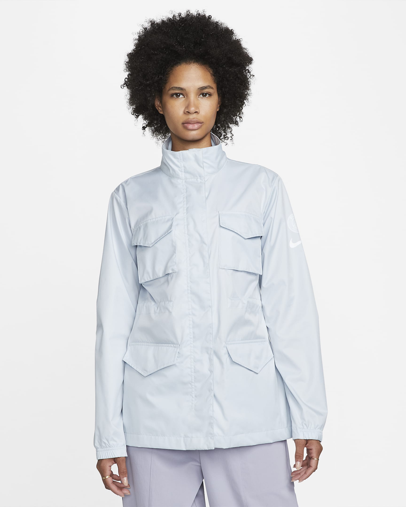 Paris SaintGermain Women's Nike M65 Woven Jacket. Nike LU