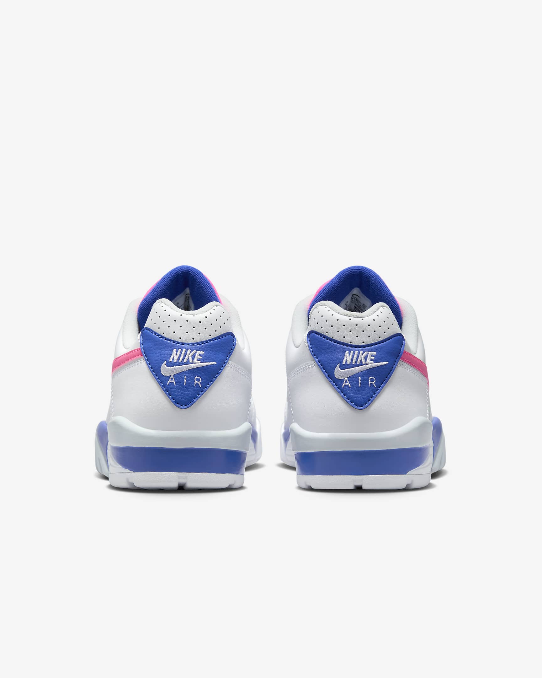 Nike Air Cross Trainer 3 Low Shoes - White/Racer Blue/Flat Silver/Hyper Pink