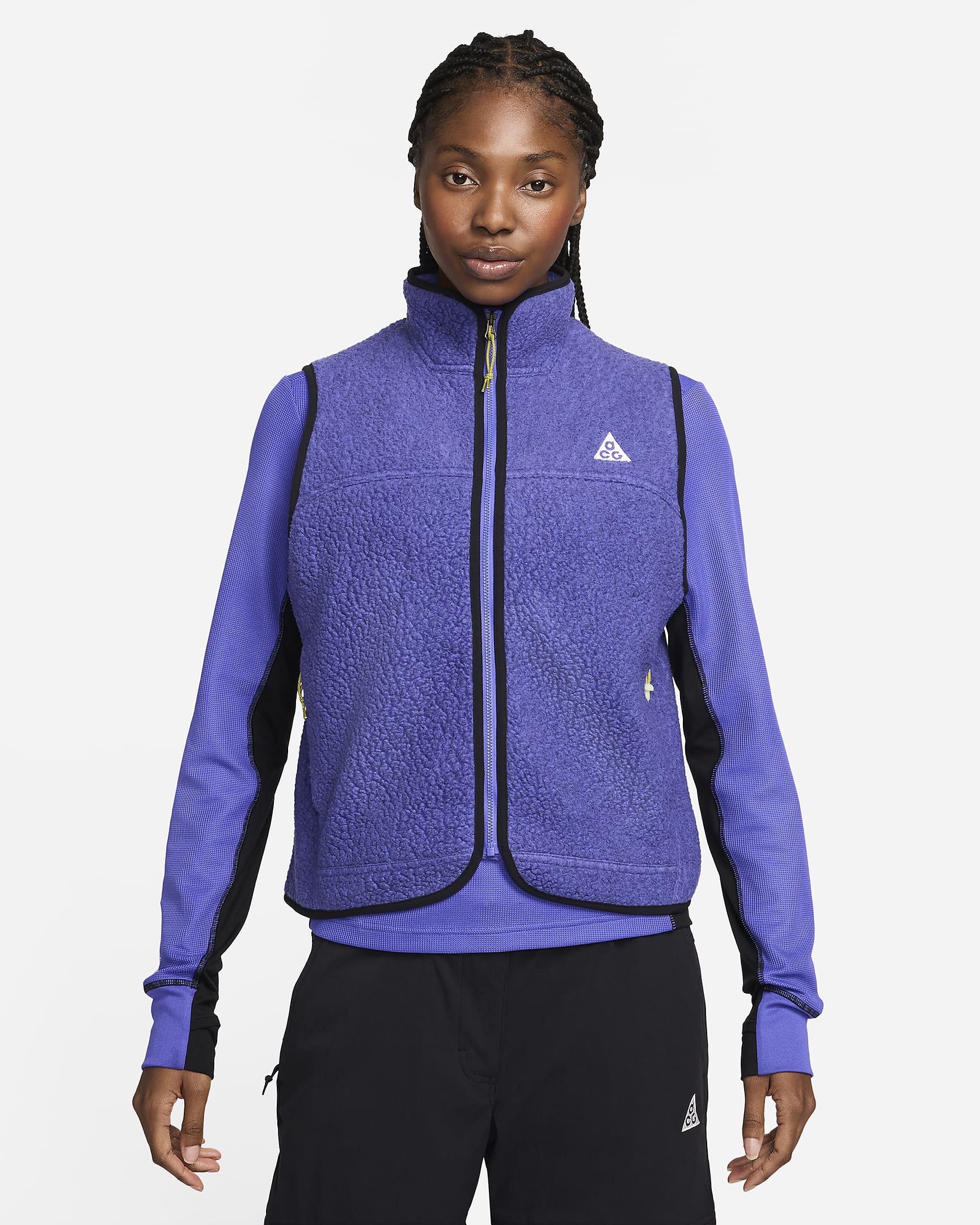 Veste sans manches Nike ACG « Arctic Wolf » pour femme - Persian Violet/Noir/Summit White