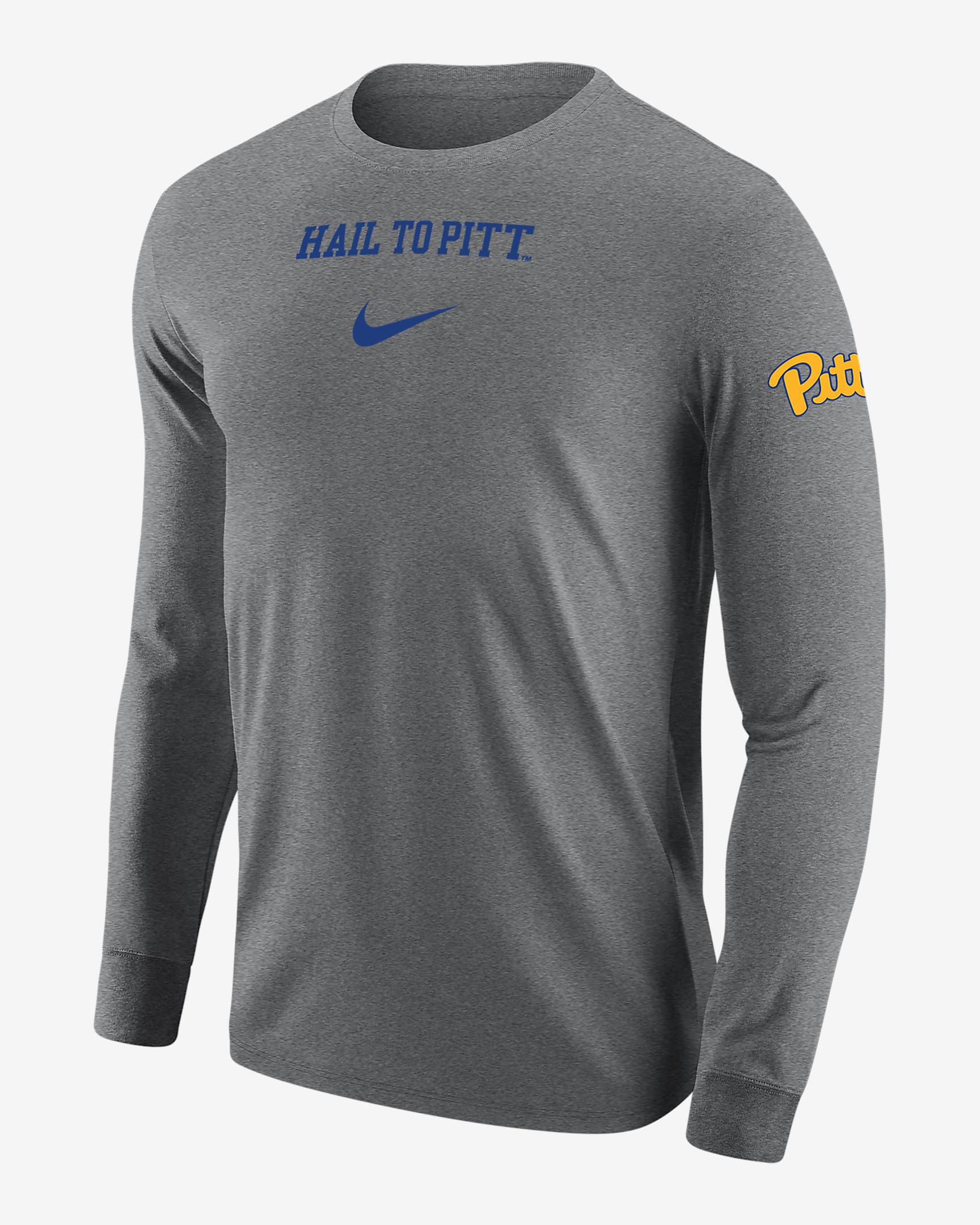 Pitt Men's Nike College Long-Sleeve T-Shirt. Nike.com