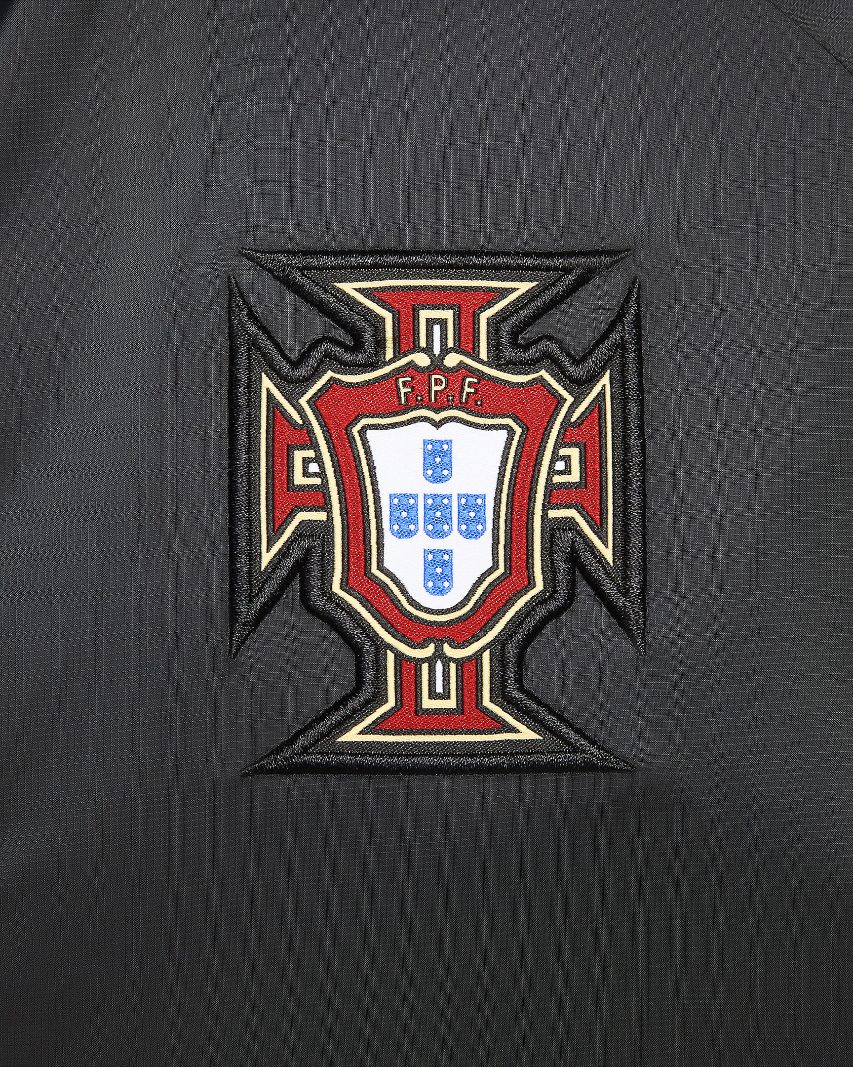 Portugália Nike Soccer férfi halo kabát - Fekete/Sail