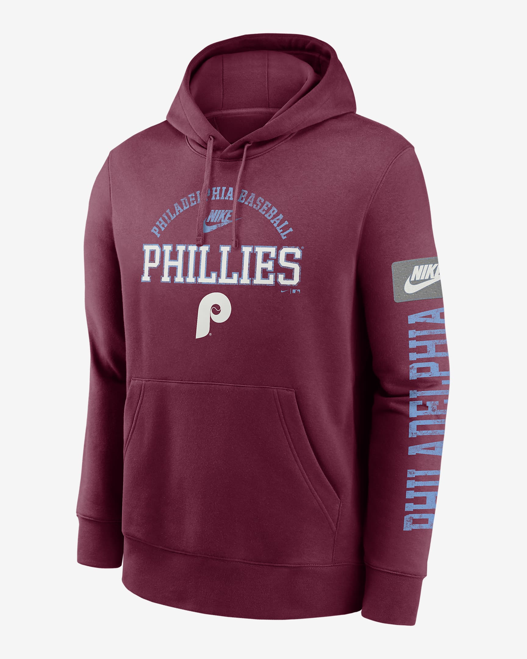 Philadelphia Phillies Cooperstown Splitter Club Men’s Nike Mlb Pullover 