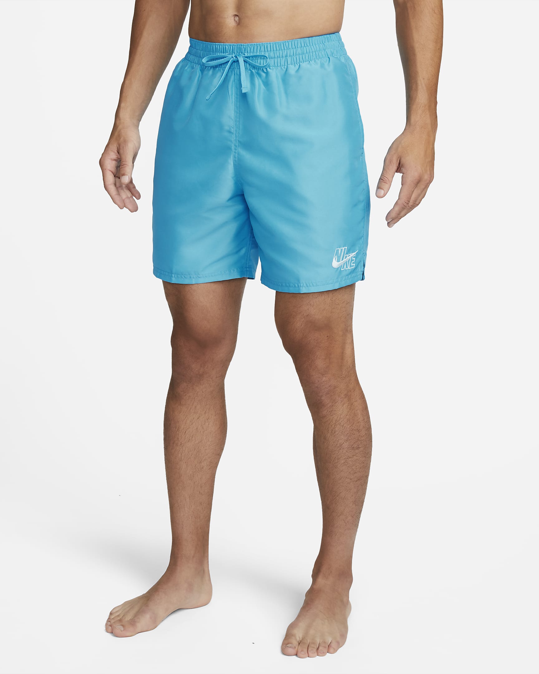 Traje de baño tipo short de voleibol de 18 cm para hombre Nike Essential - Azul relámpago