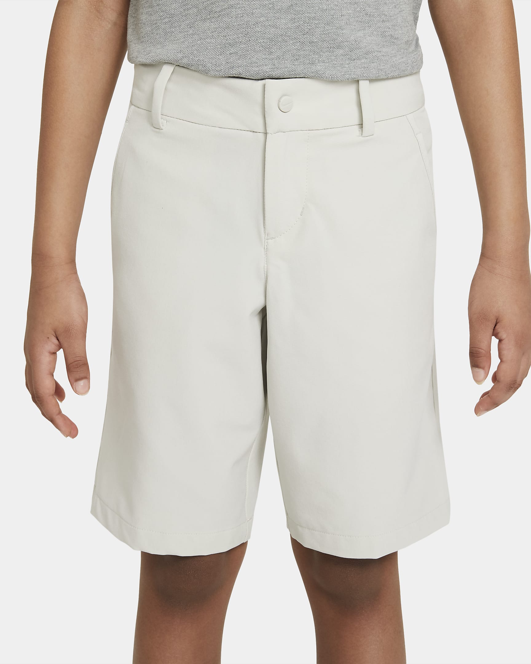 Nike golfshorts til store barn (gutt) - Light Bone/Svart