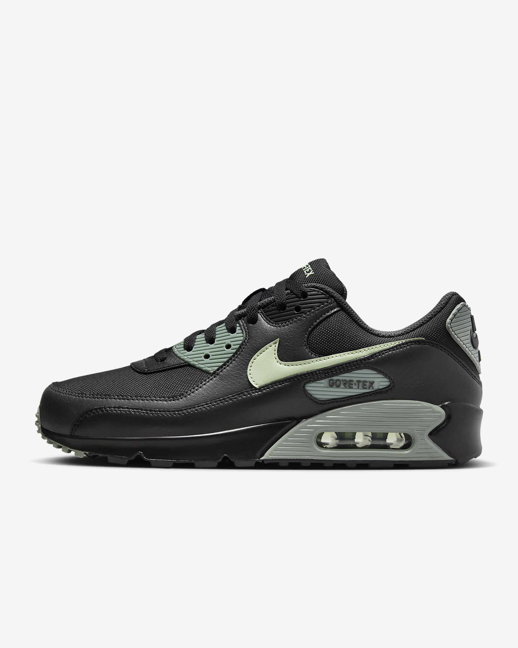 Nike Air Max 90 GORE-TEX Men's Winterized Shoes - Black/Anthracite/Mica Green/Honeydew