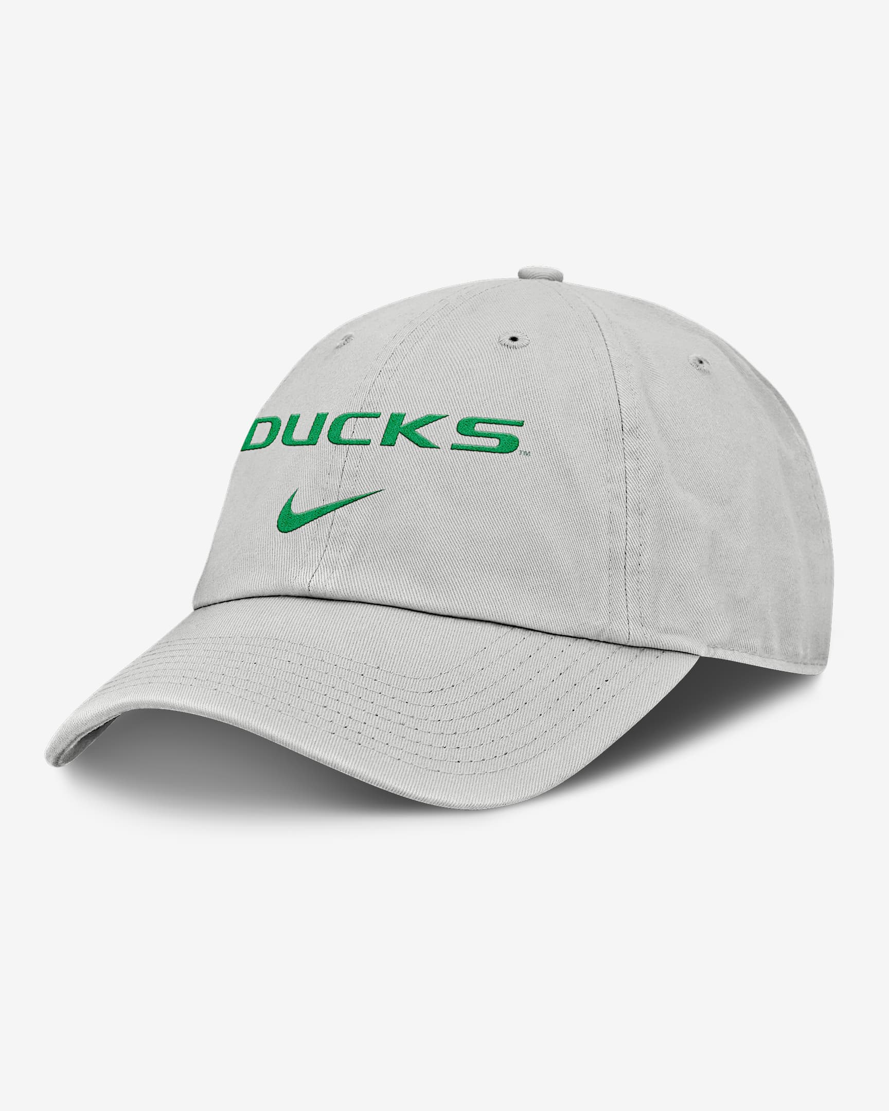 Oregon Off-Field Club Gameday Men's Nike College Adjustable Hat - Grey