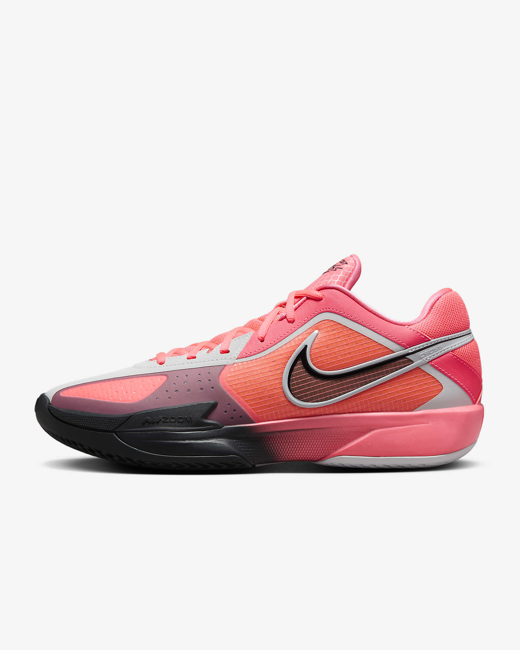 Nike G.T. Cut Cross Basketballschuh - Hot Punch/Photon Dust/Schwarz/Dark Smoke Grey