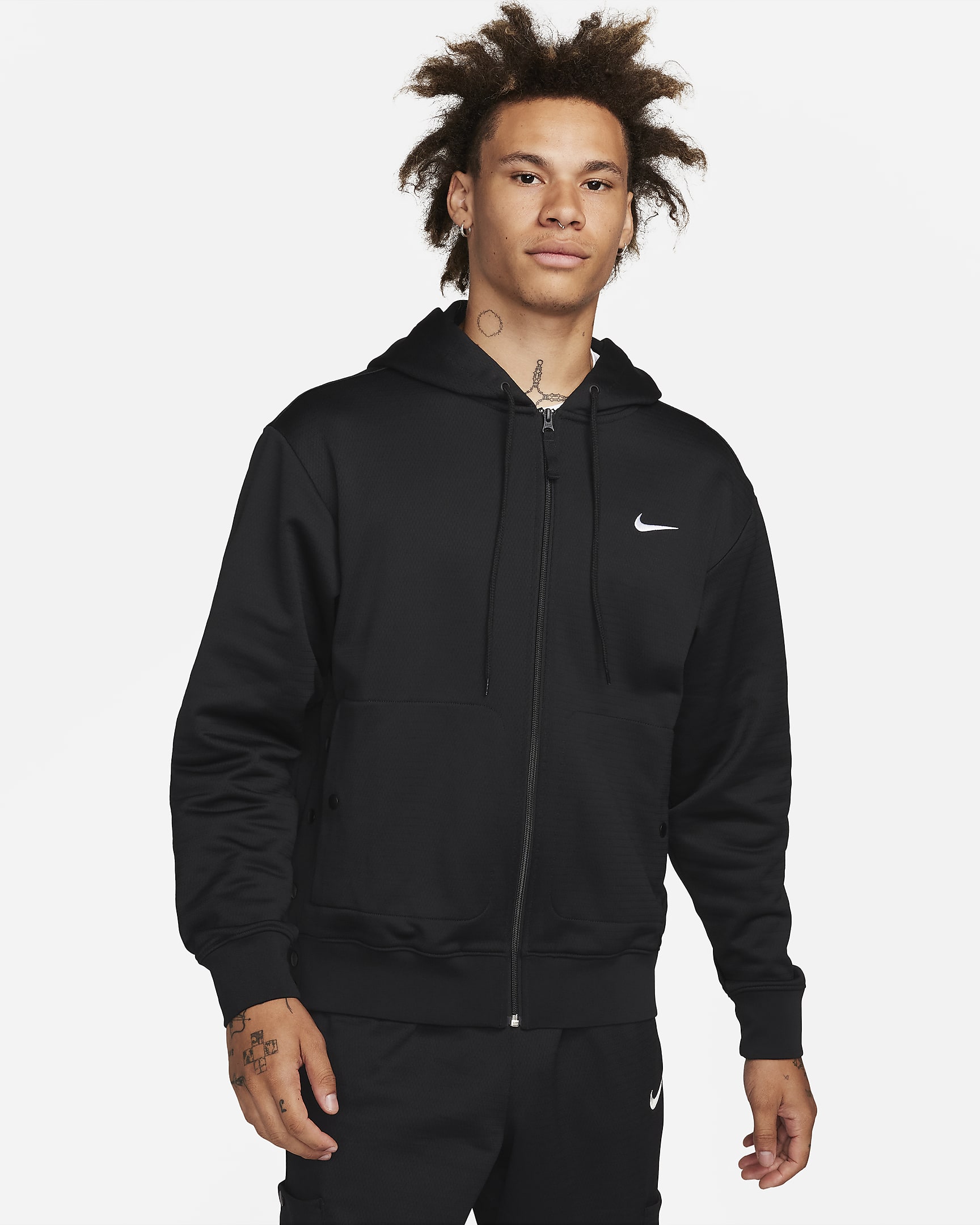 nike basketball full zip hoodie