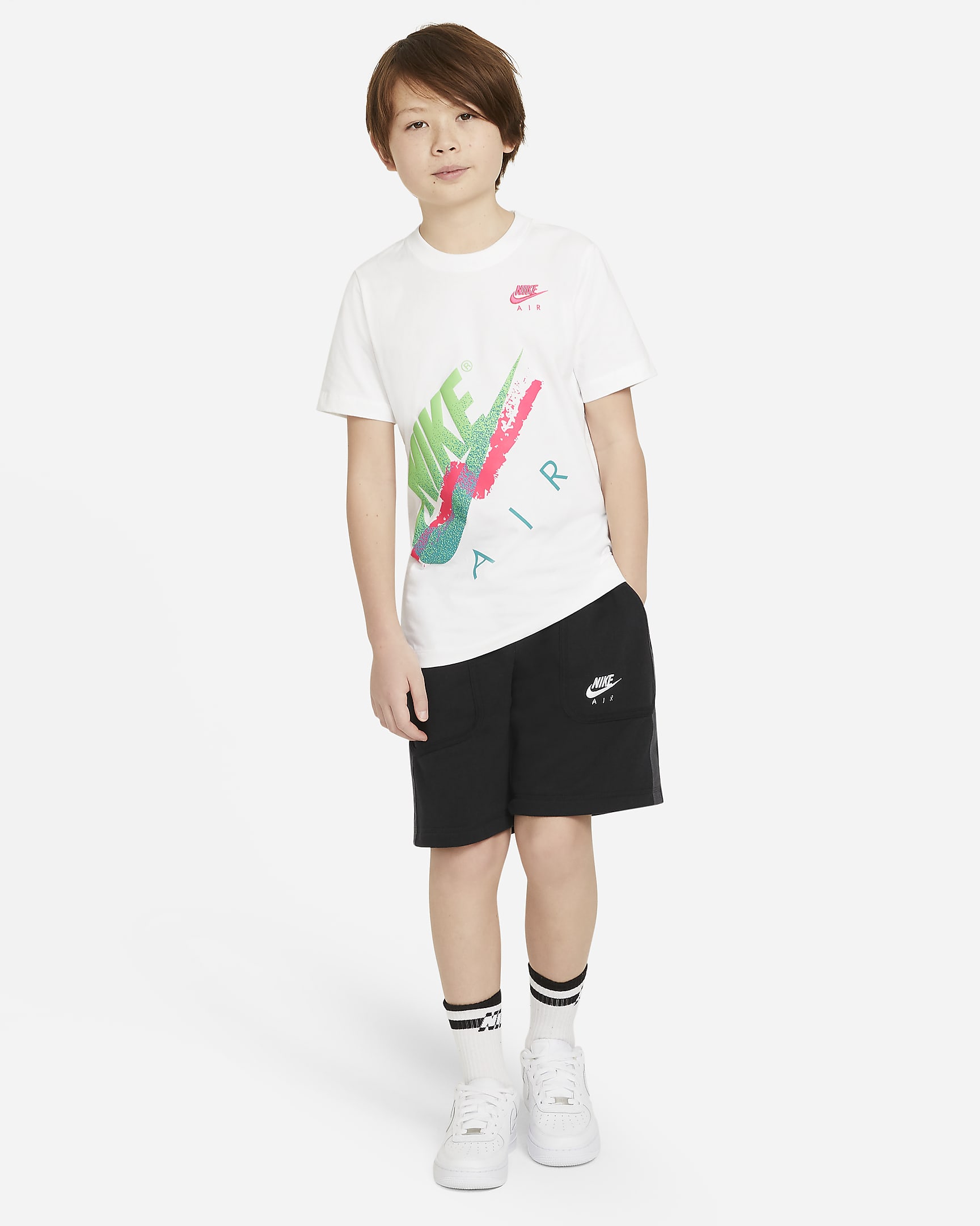 boys nike air t shirt