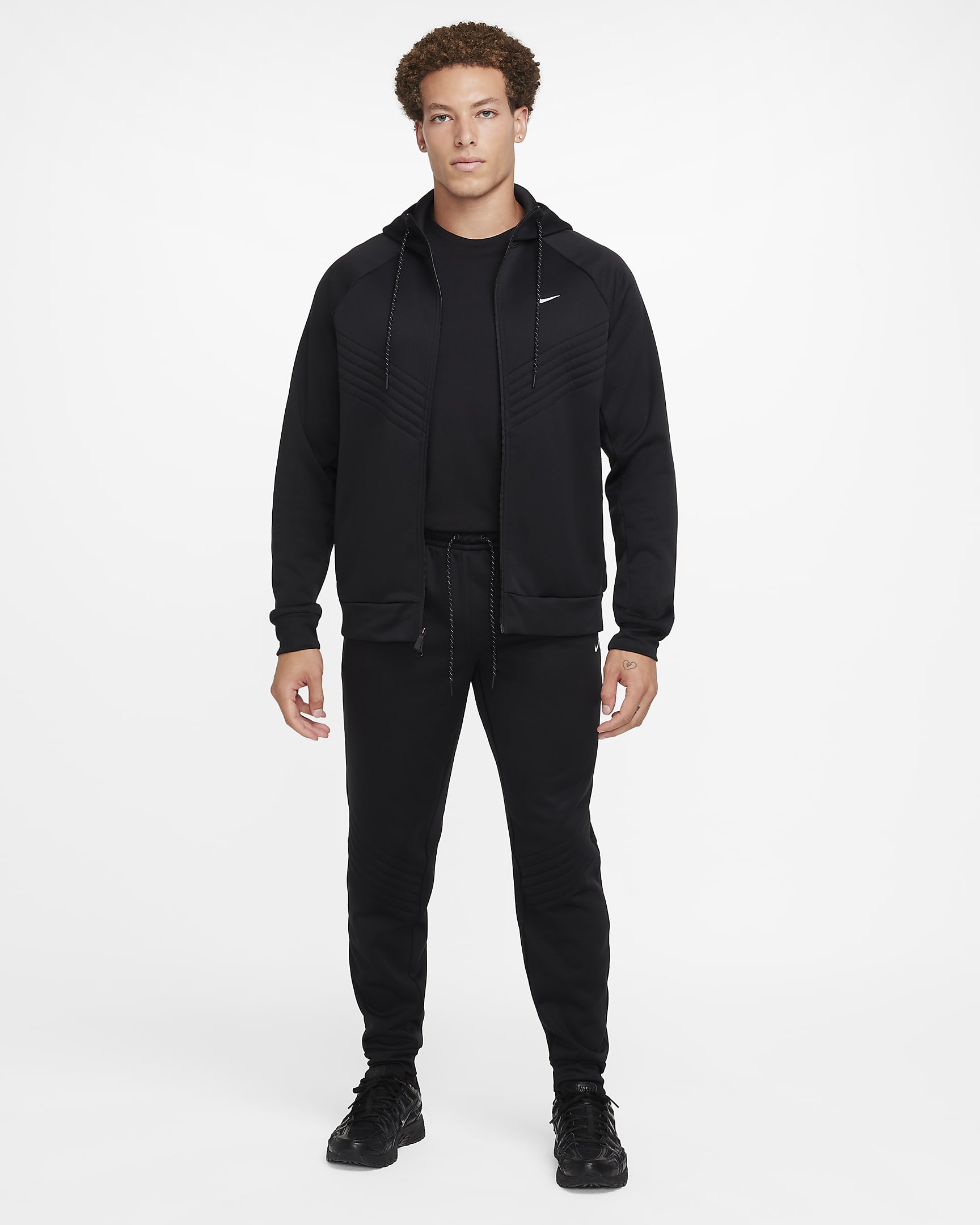 Nike Therma Sphere Jogger de fitness repelente al agua para el invierno Therma-FIT - Hombre - Negro/Cool Grey/Anthracite