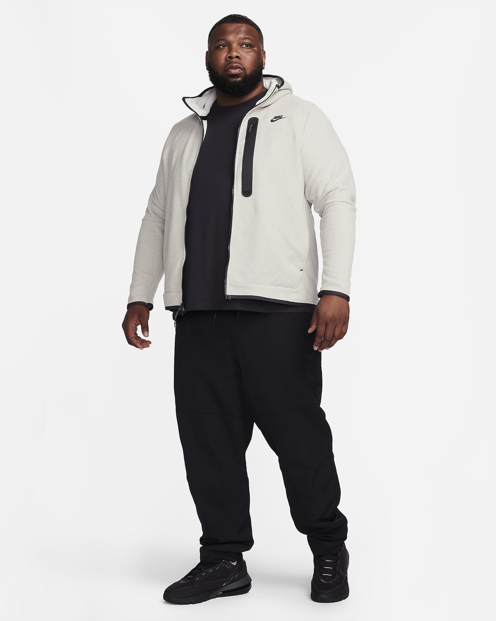 Nike Sportswear Tech Fleece Men's Full-zip Winterized Hoodie. Nike LU