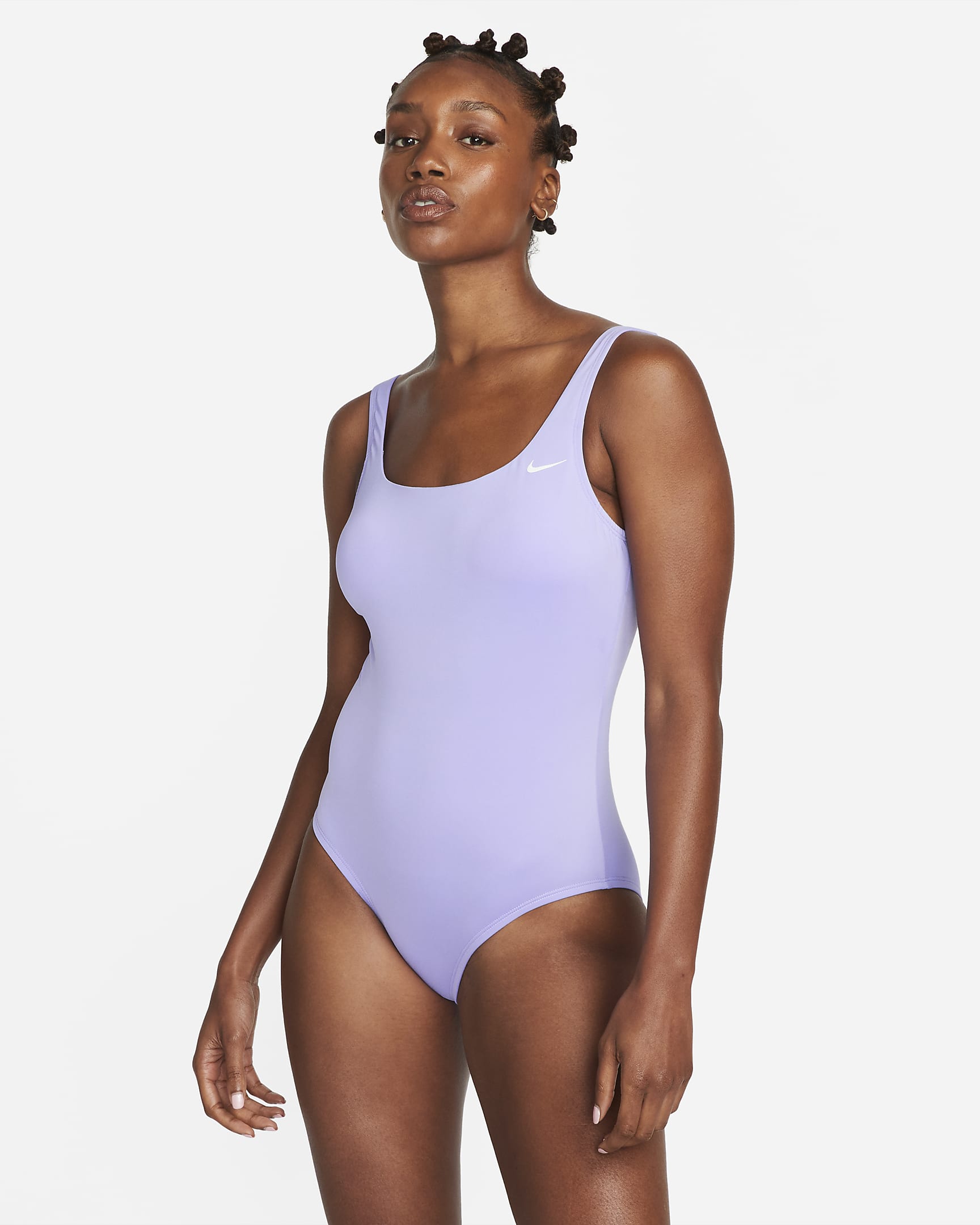 Nike Essential U-Back Women's One-Piece Swimsuit - Purple Pulse