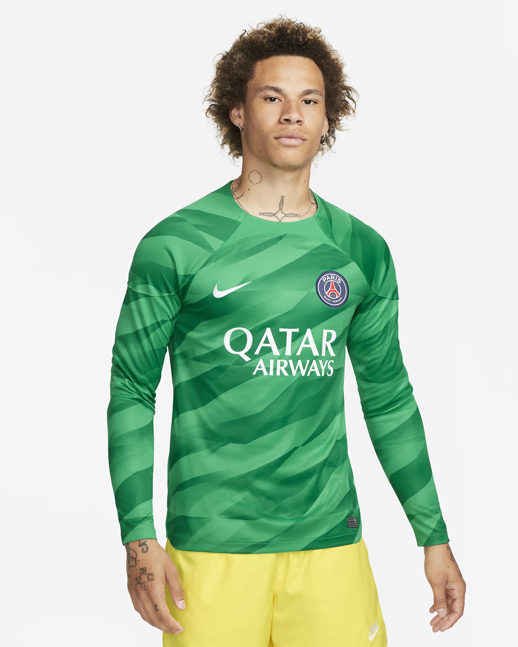 Paris Saint-Germain 2023/24 Stadium Goalkeeper Men's Nike Dri-FIT Long ...