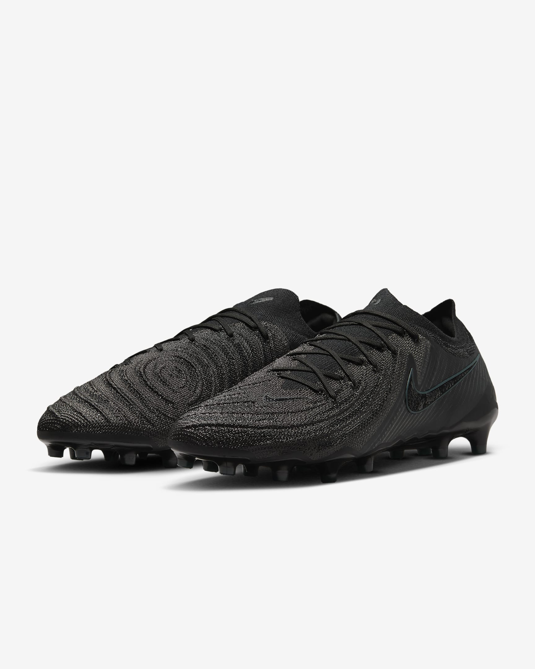 Scarpa da calcio a taglio basso AG Nike Phantom GX 2 Elite - Nero/Deep Jungle/Nero