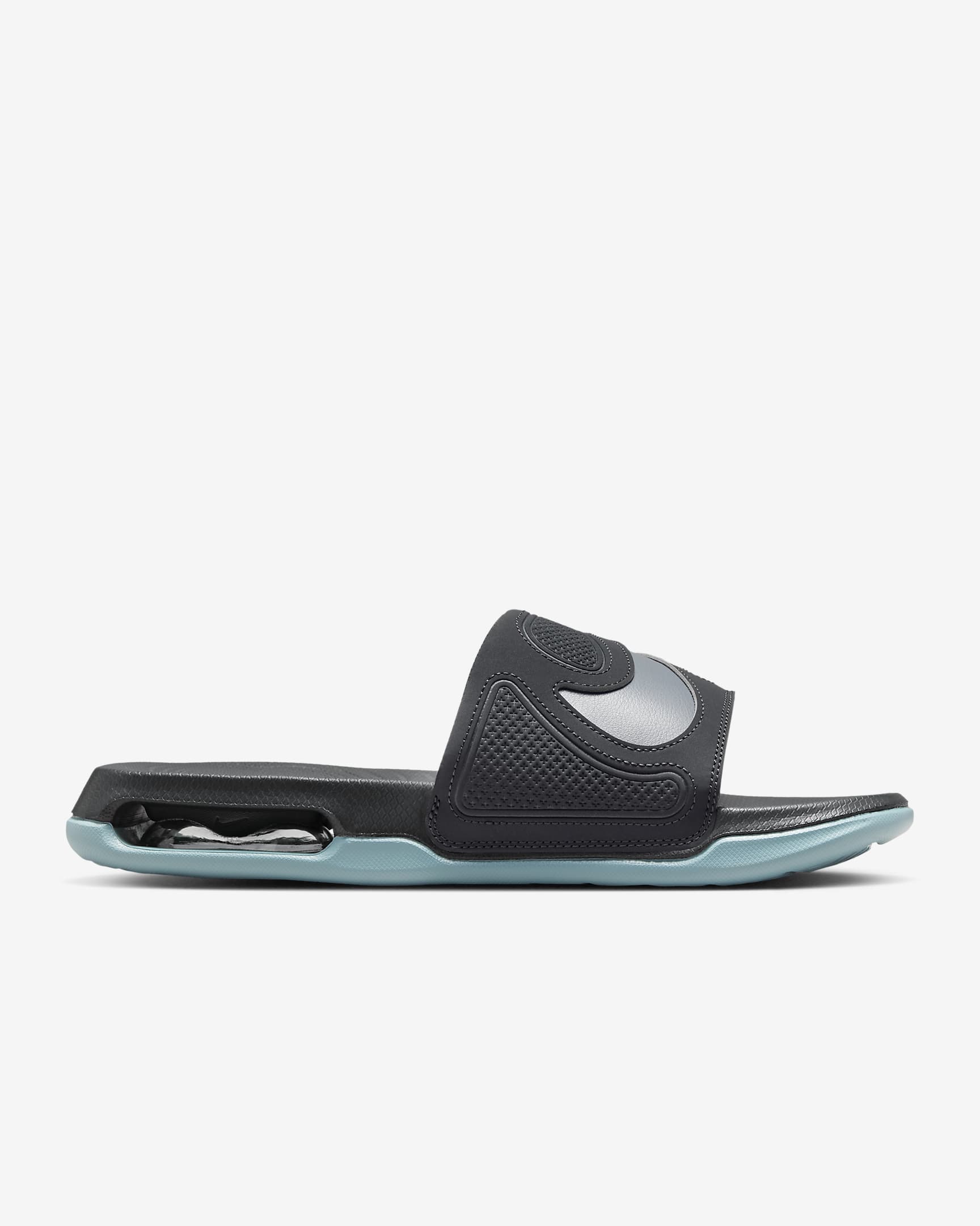 Chanclas para hombre Nike Air Max Cirro - Gris humo oscuro/Gris humo oscuro/Denim turquesa/Gris azulado