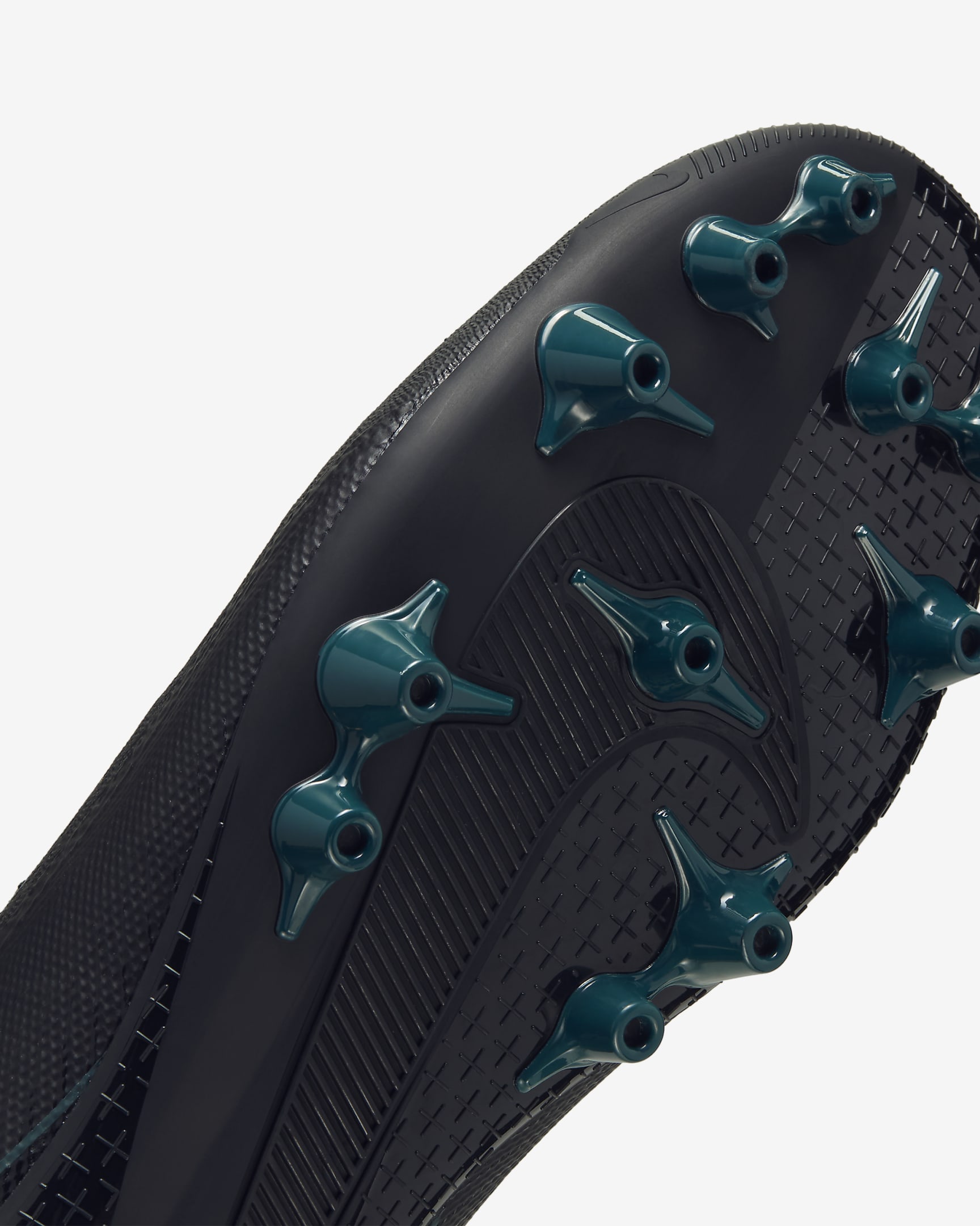 Chaussure de foot à crampons basse pour terrain synthétique Nike Mercurial Vapor 16 Academy - Noir/Deep Jungle/Noir