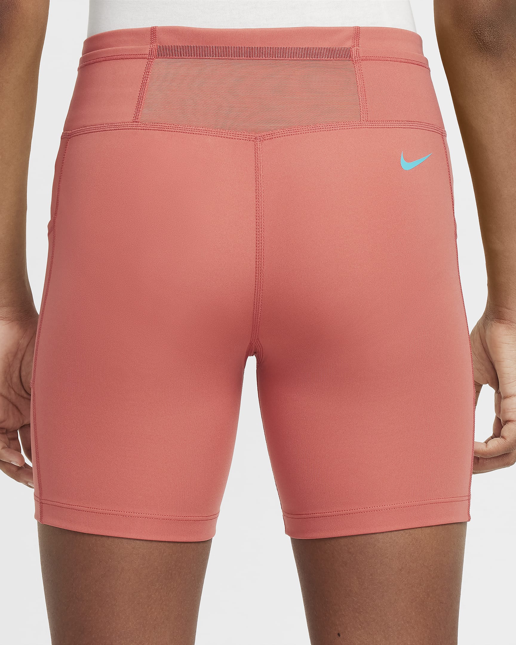Nike ACG Repel One Older Kids' (Girls') Biker Shorts with Pockets - Adobe/Dusty Cactus