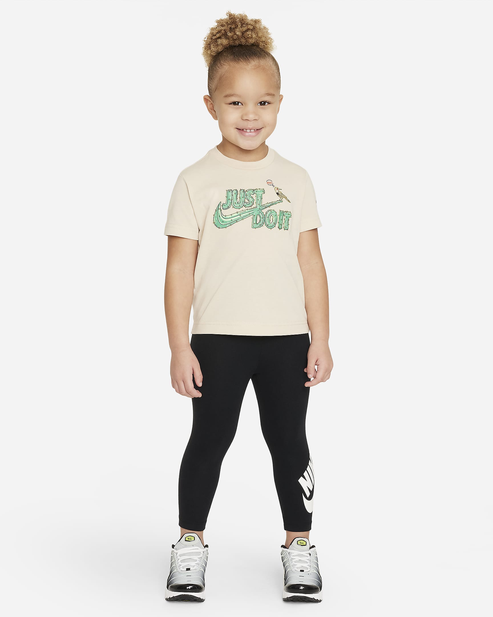 Nike Toddler Oversized Graphic T-Shirt - Sanddrift