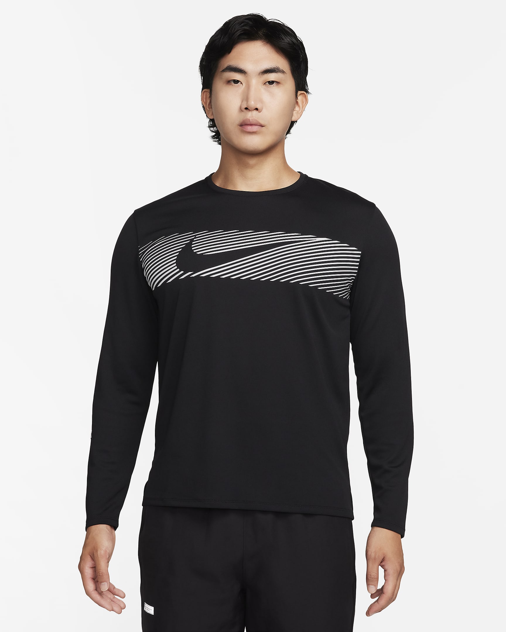 Nike Miler Flash Men's Dri-FIT UV Long-Sleeve Running Top. Nike ZA