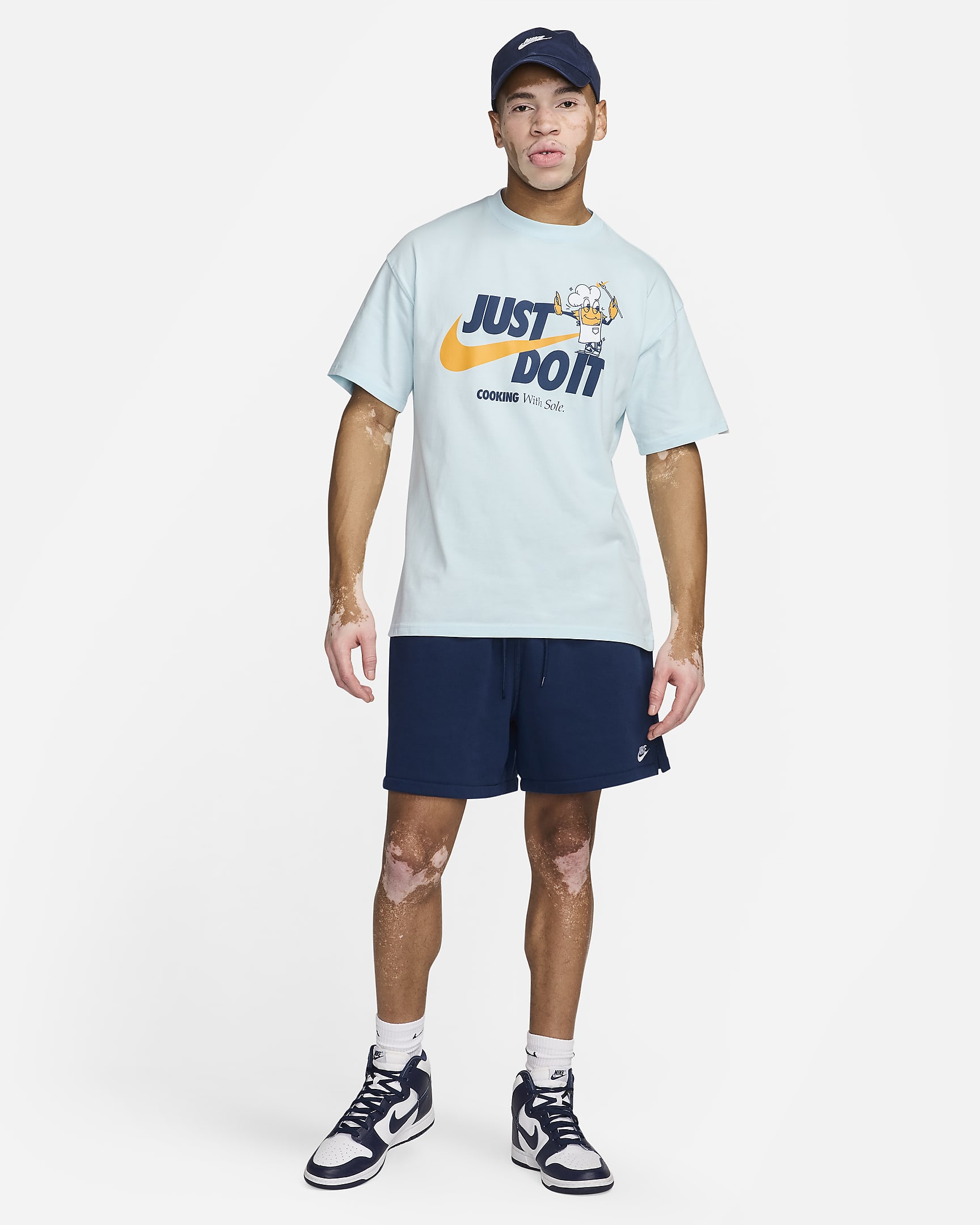 Nike Sportswear Max90 T-Shirt für Herren - Glacier Blue