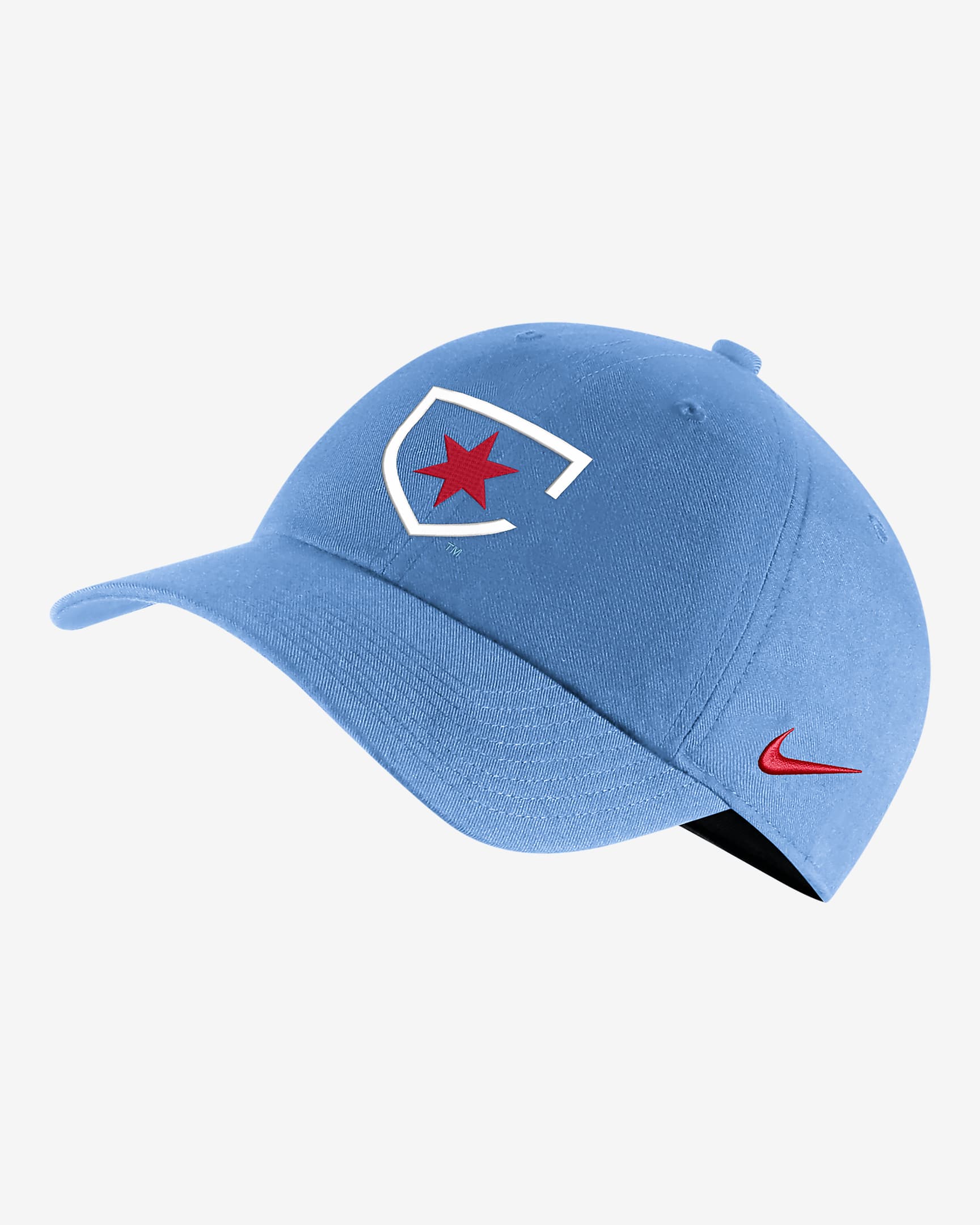 Gorra de fútbol Nike NWSL Chicago Red Stars Heritage86 - Azul valor