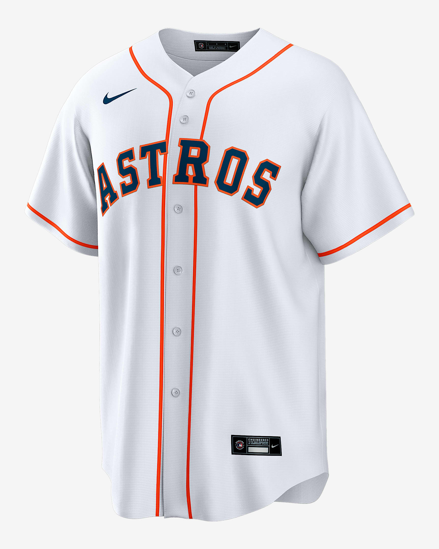 Christian Walker Houston Astros Men's Nike MLB Replica Jersey - White