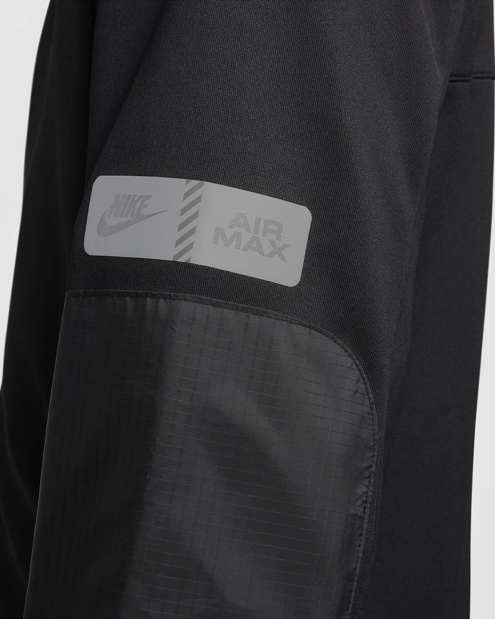 Nike Sportswear Air Max Sudadera con capucha con cremallera completa - Hombre - Negro/Negro/Negro