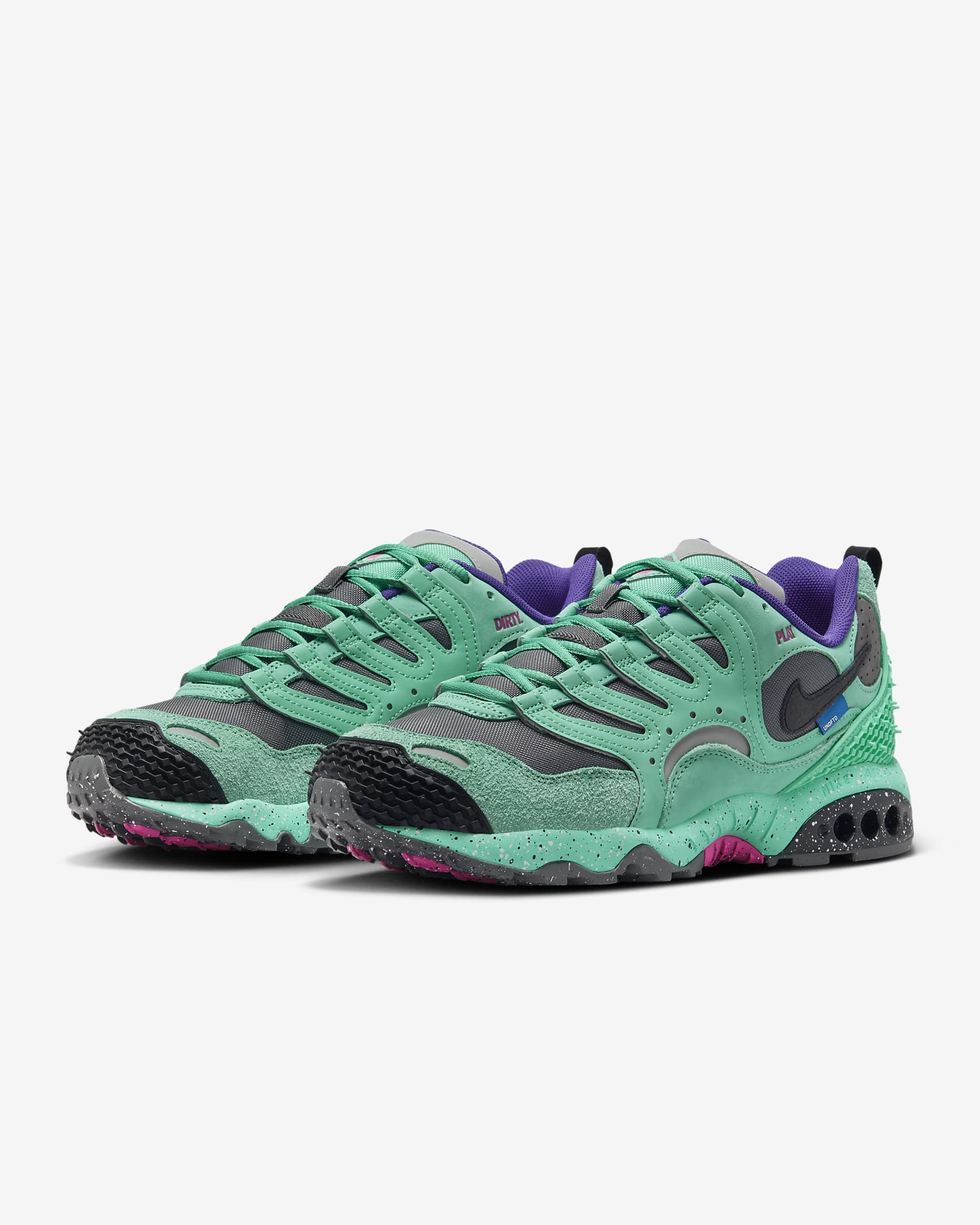 รองเท้าผู้ชาย Nike Air Terra Humara x UNDEFEATED - Light Menta/Iron Grey/ดำ