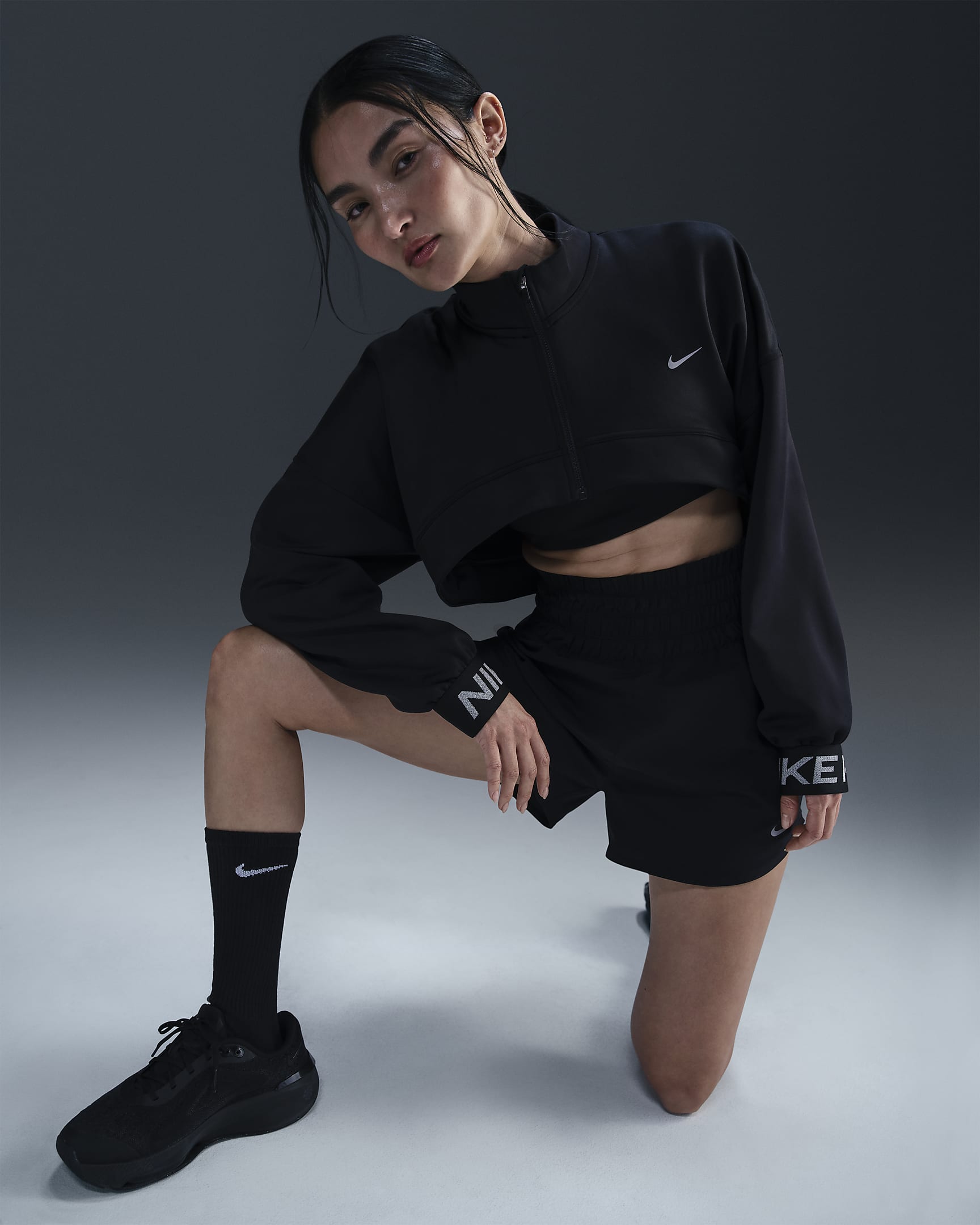 nike air fleece top