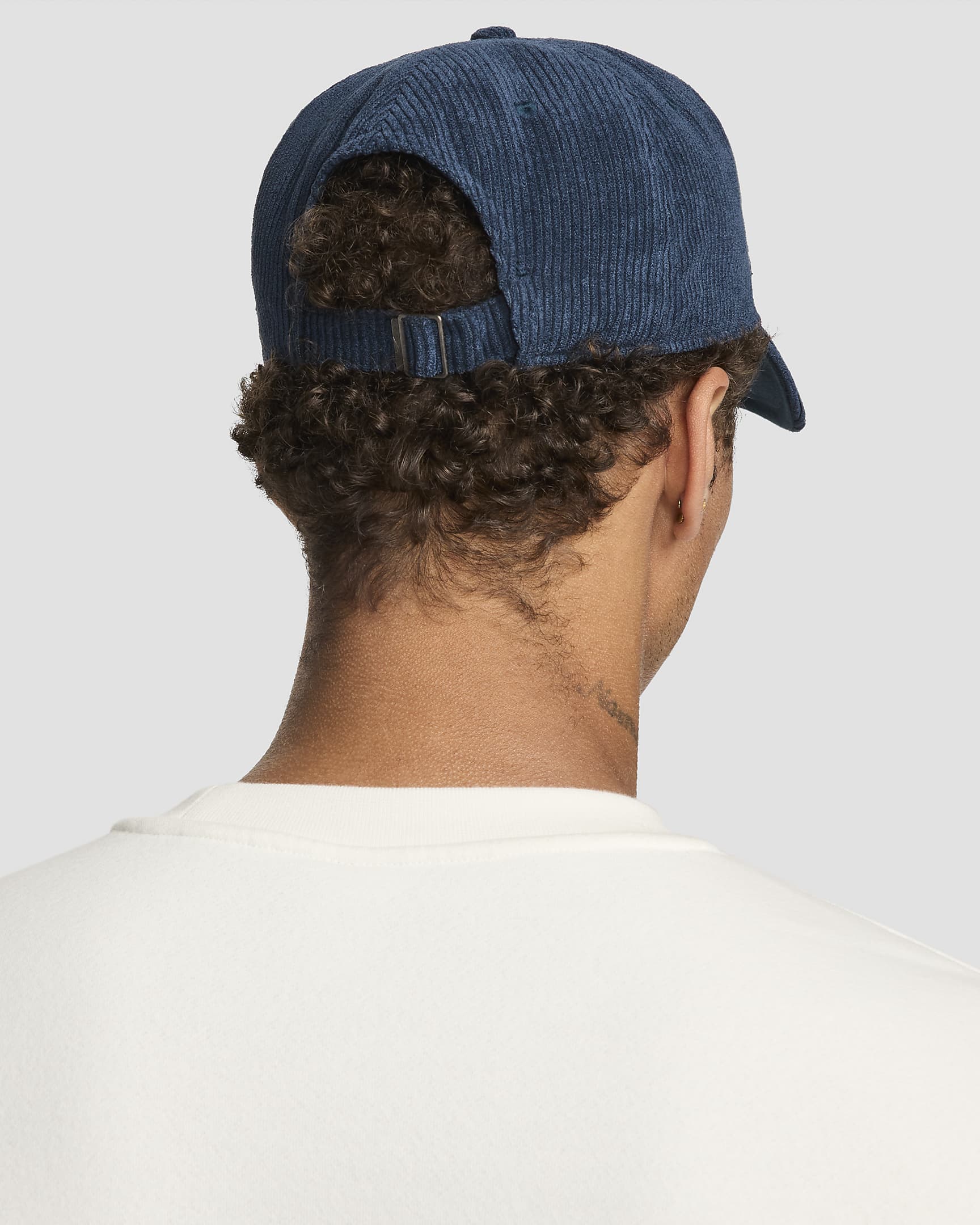 Casquette souple en velours côtelé Nike Club - Armory Navy/Armory Navy