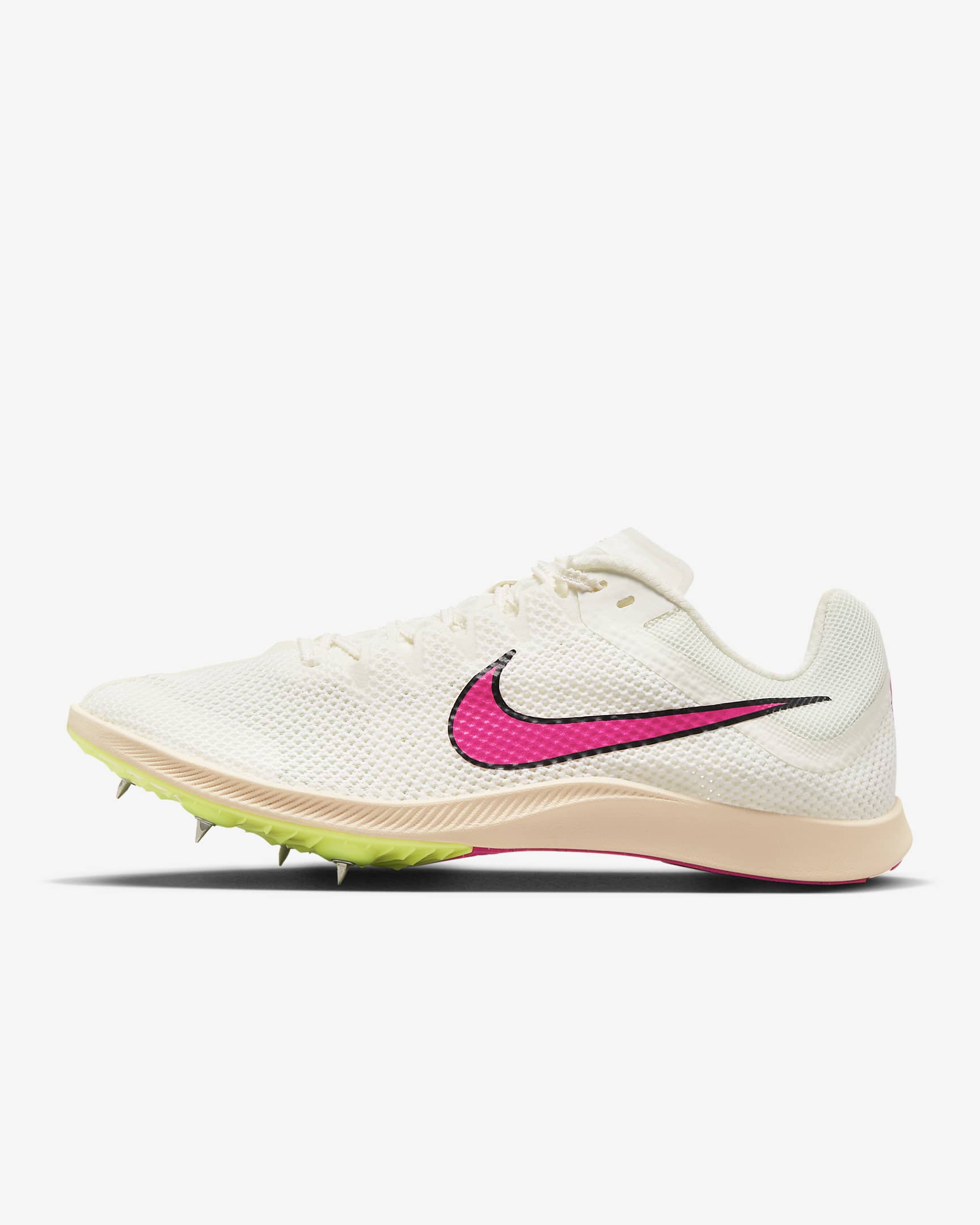 Παπούτσια στίβου για αγώνες αντοχής Nike Rival Distance - Sail/Light Lemon Twist/Guava Ice/Fierce Pink