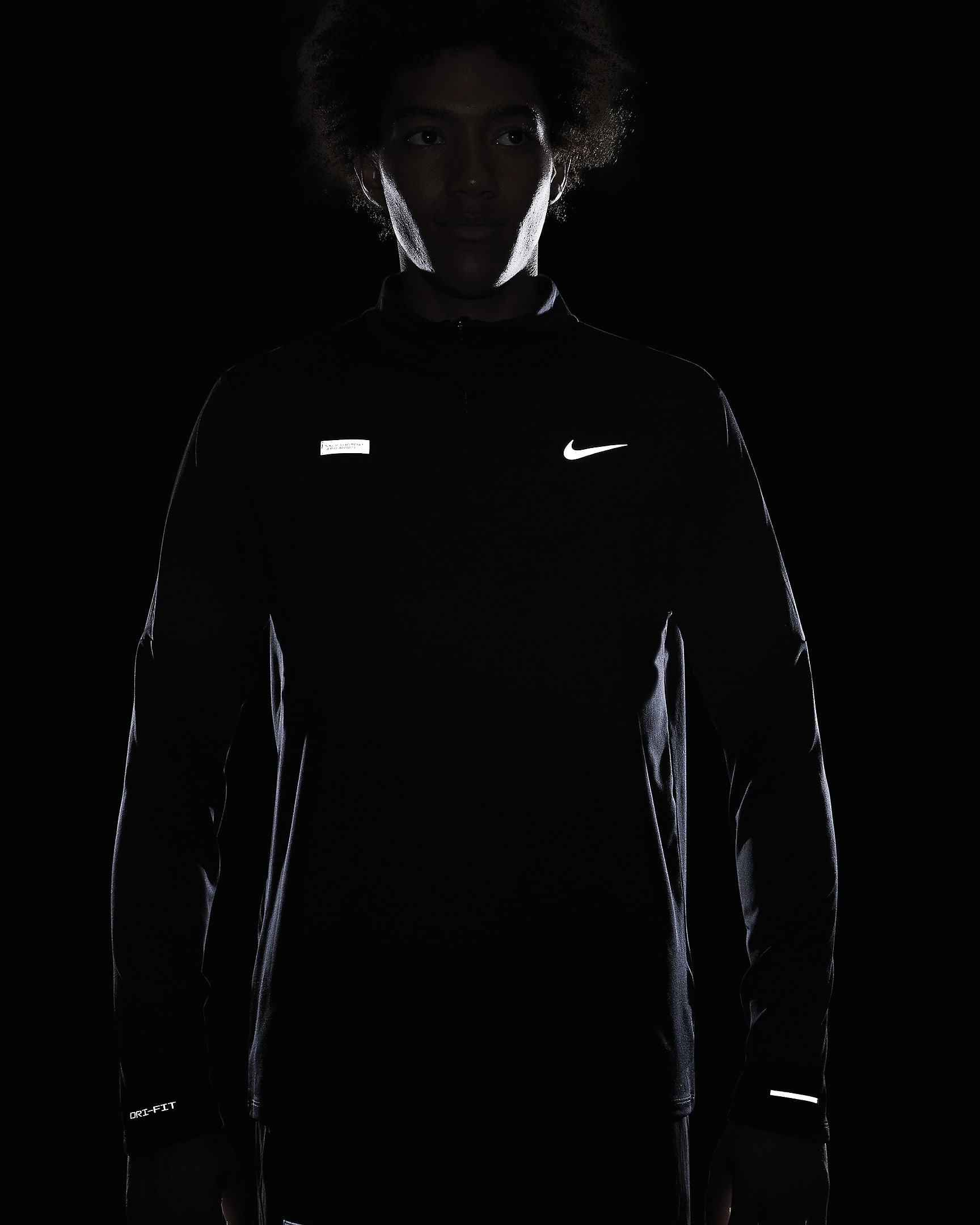 Nike Flash Men's Dri-FIT 1/2-Zip Running Top. Nike LU