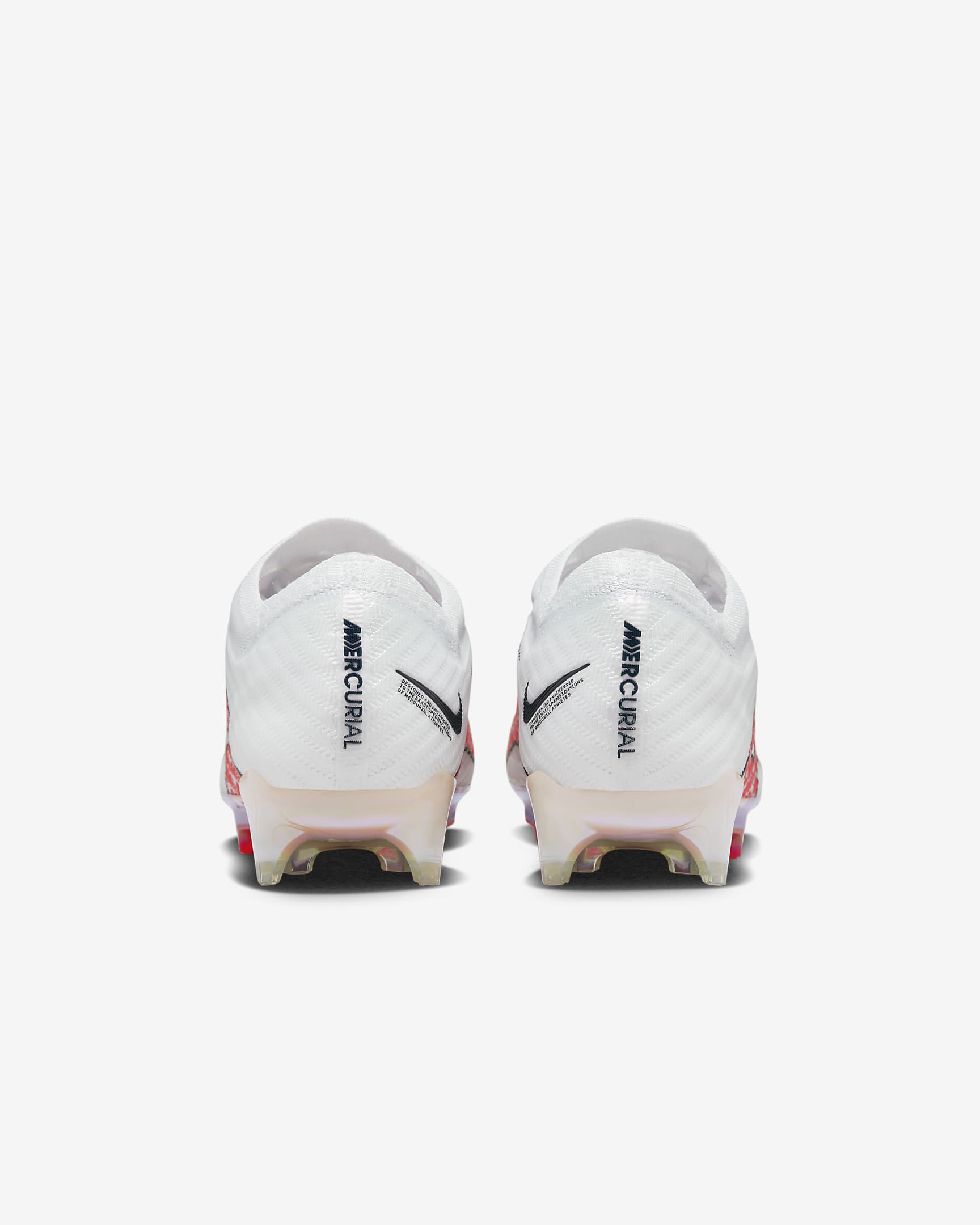 Nike Mercurial Vapor 15 Elite Firm-Ground Low-Top Football Boot - White/Coconut Milk/Bright Crimson/Off-Noir