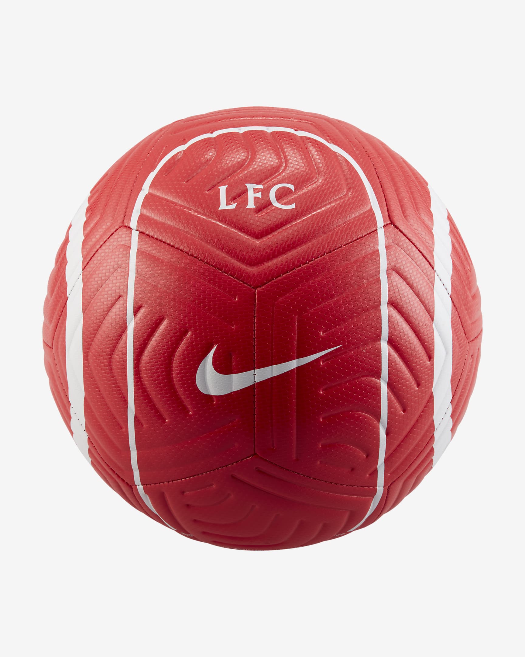 Liverpool FC Strike Soccer Ball - University Red/University Red/White