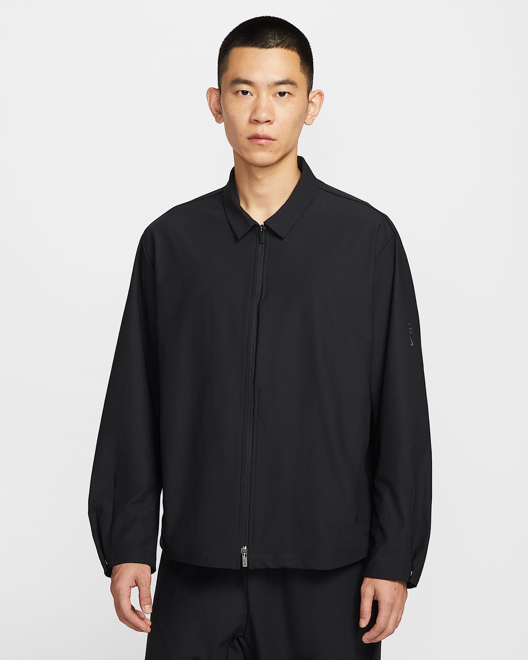 Nike 24.7 PerfectStretch Men's Dri-FIT UV Jacket - Black/Dark Smoke Grey