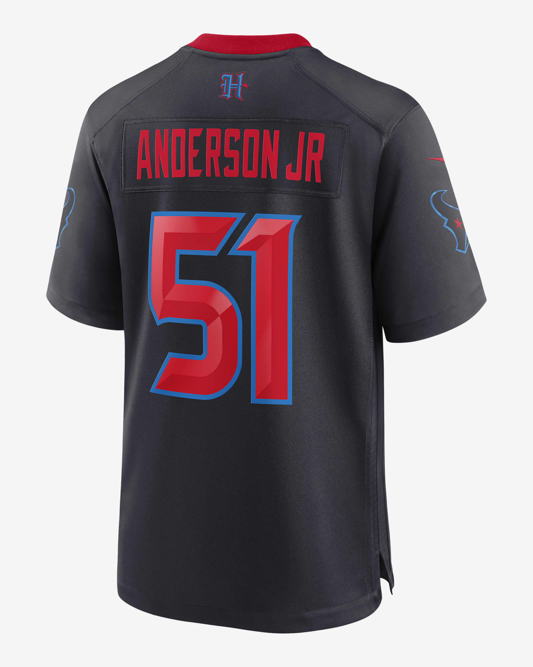 Will Anderson Jr. Houston Texans Men's Nike NFL Game Football Jersey - Navy